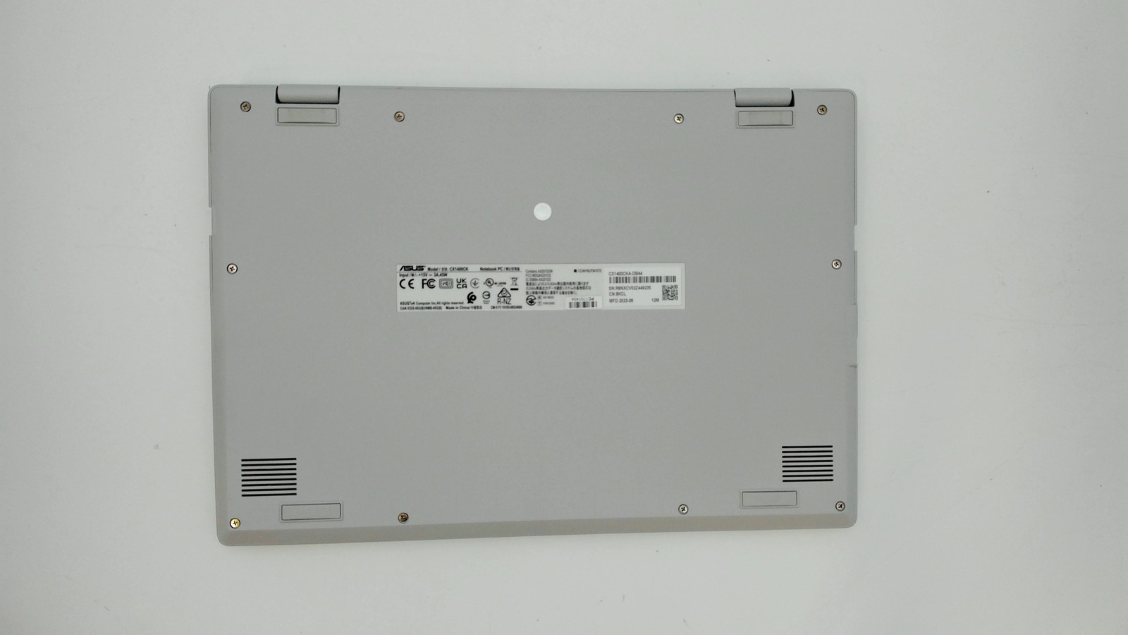 Asus Chromebook CX1 14″ Intel Celeron N4500 4GB 64GB CX1400CKA-DB44 PC1701454