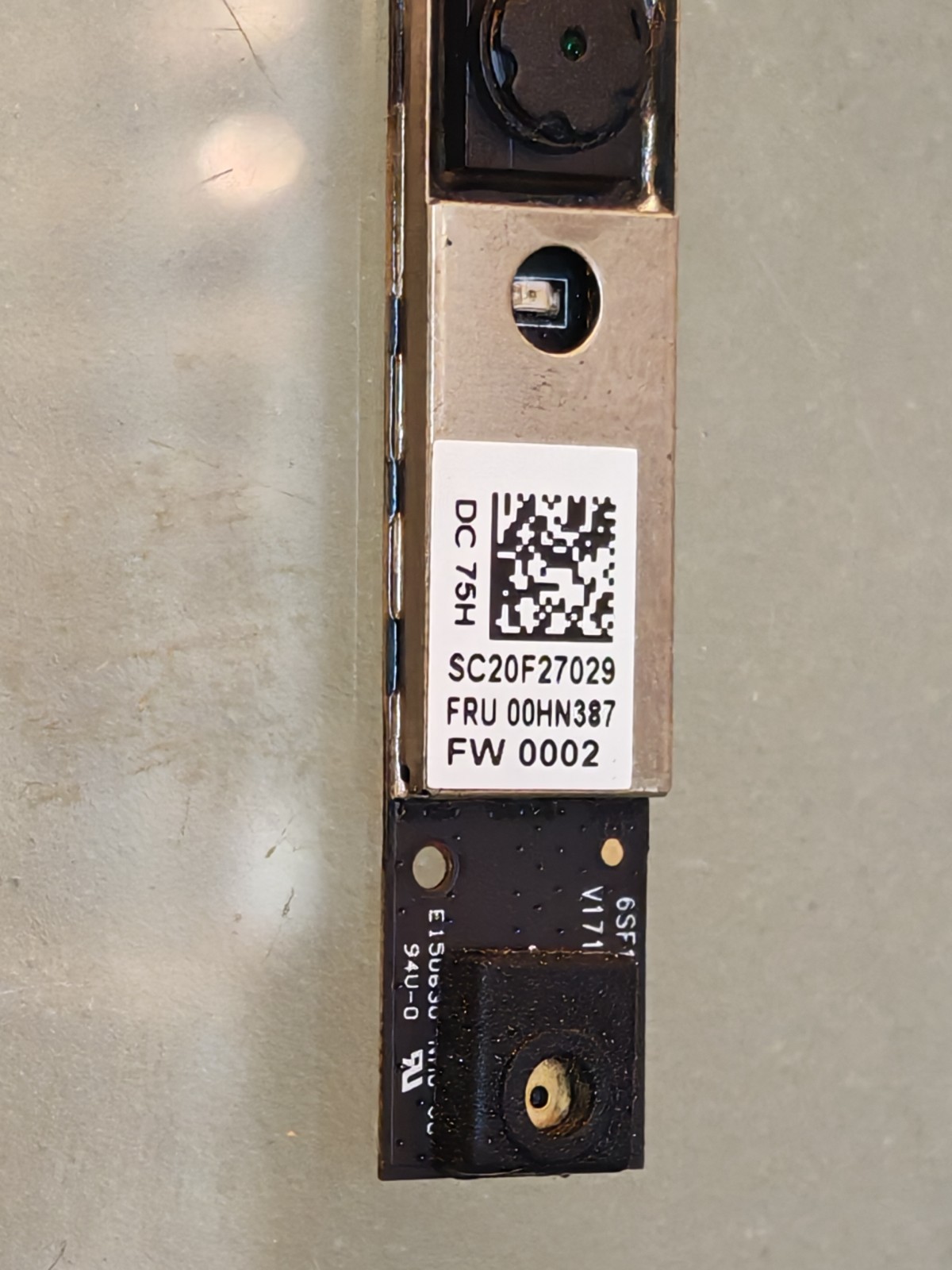 LENOVO THINKPAD L460 T450 E560 E565 E570 WEBCAM CAMERA SC20F27029