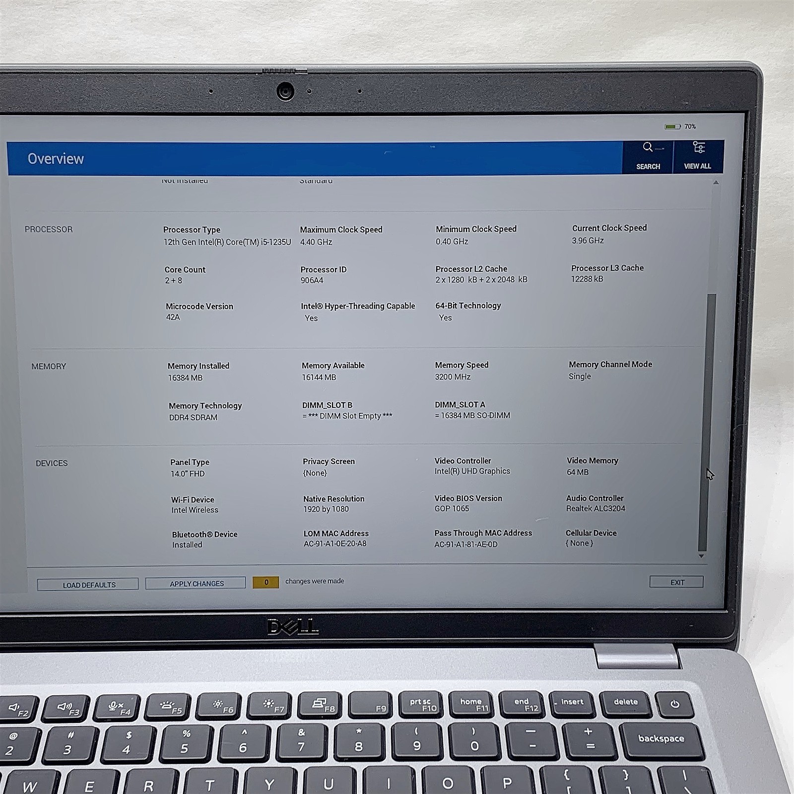 Dell Latitude 5430 Laptop i5 1235U 1.30GHZ 14″ FHD 16GB 256GB NVMe Windows 11