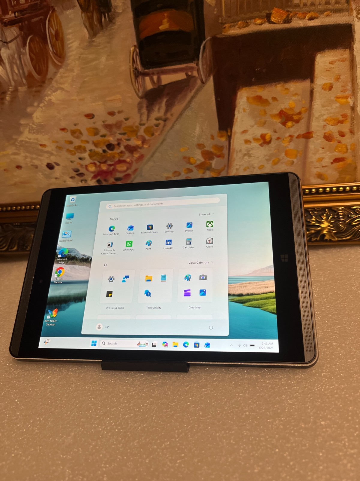 HP 608 G1 Pro tablet Windows 11 PRO -3N2K