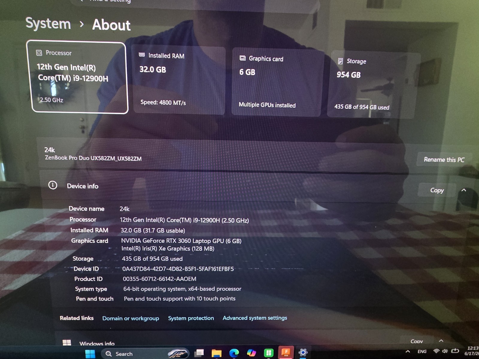 ASUS ZenBook Pro Duo UX582 i9-12900H 32GB 1TB RTX 3060 – 1 Black Pixel