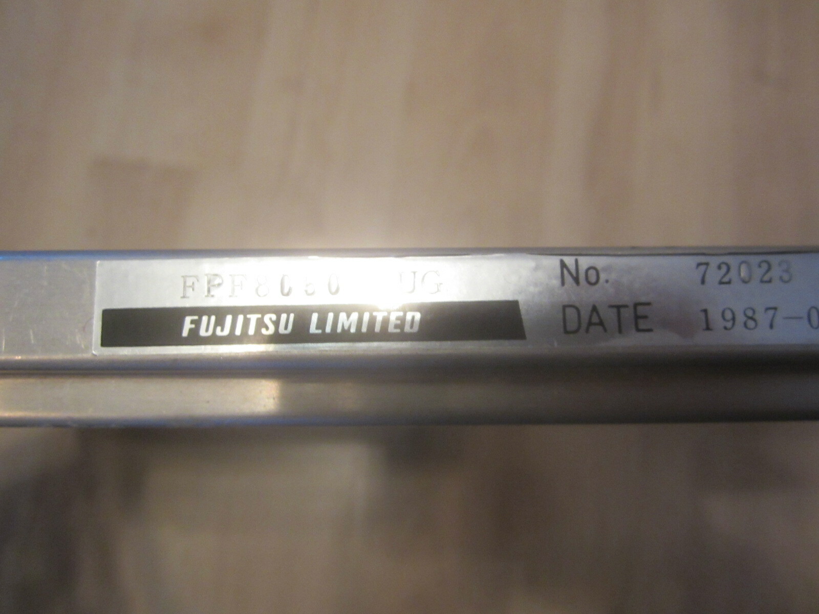 Fujitsu Limitid 1987 Laptop Display Vintage 80s Antique 72023