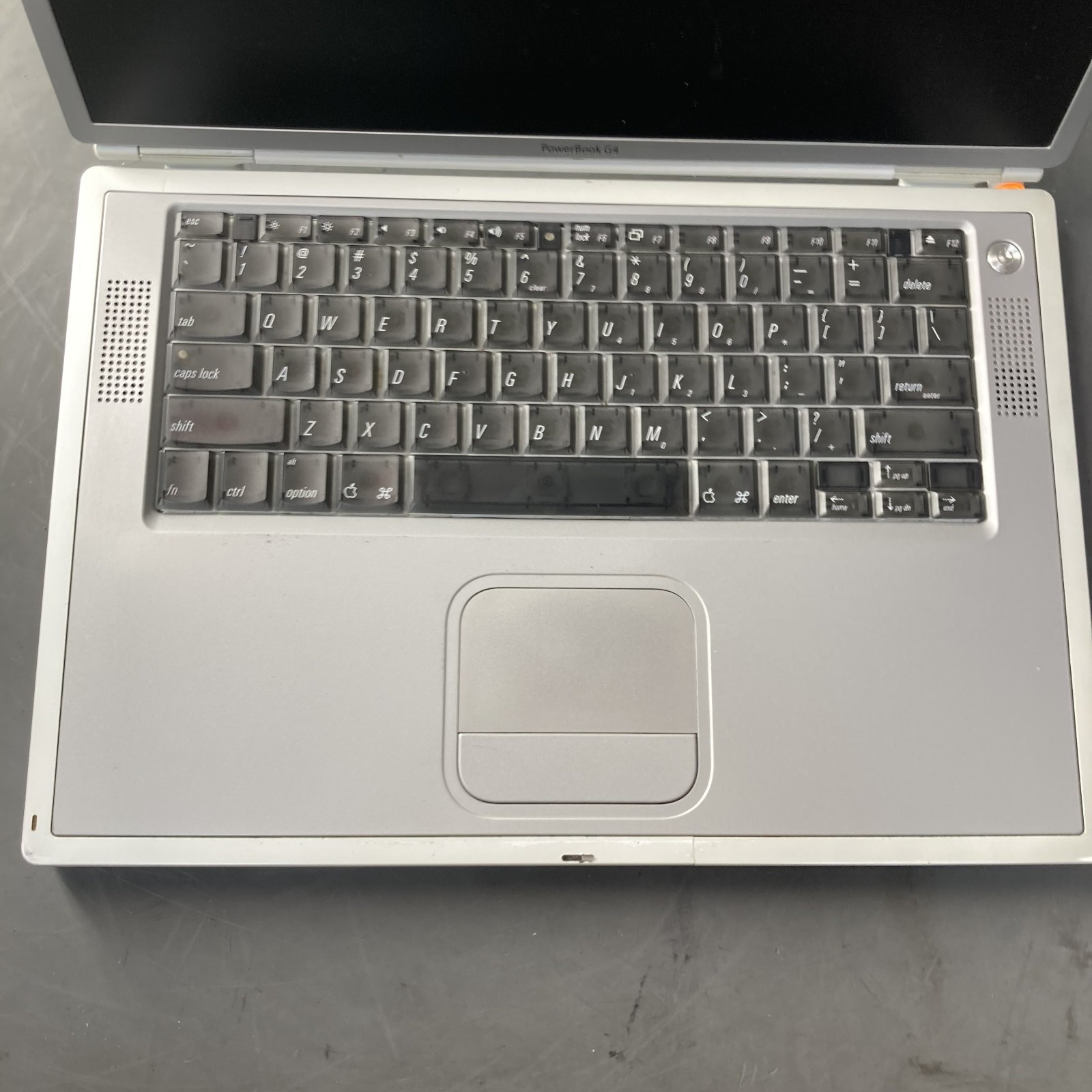 Vintage Apple PowerBook G4 Titanium M5884 Screen Issues Mac OS X 10.4