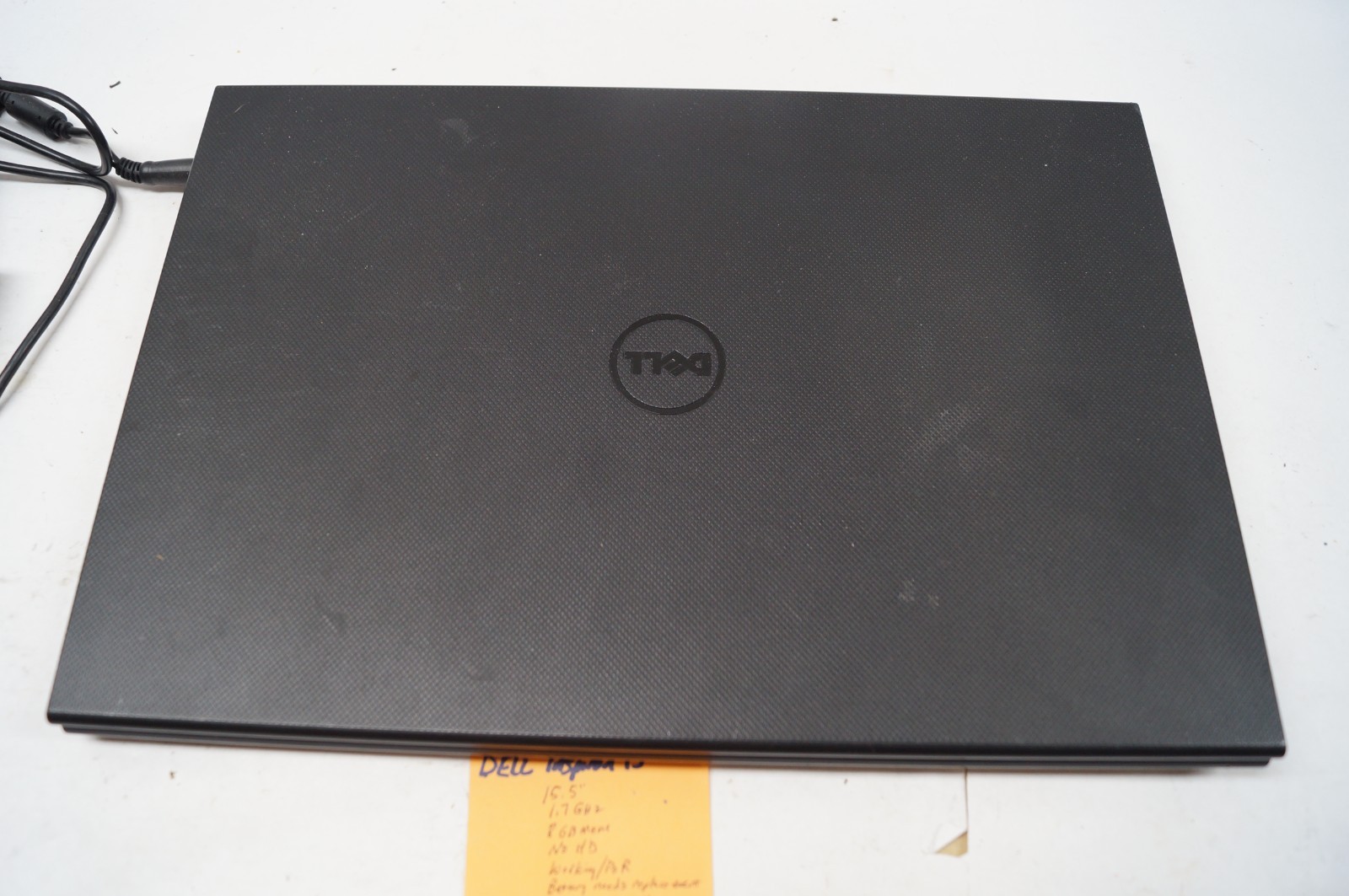 Dell Inspiron 15 3542 15.5″ 1.7GHz 8GB Mem No HD Needs New Batt WORKING PoR B153