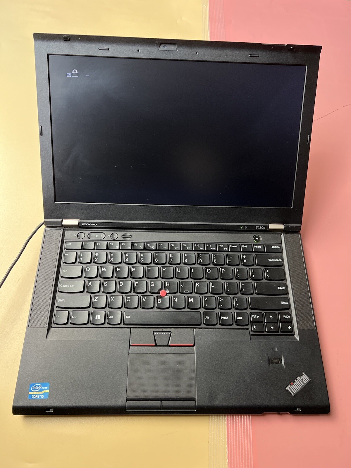 LENOVO THINKPAD T430s Core i5-3210M 2GB RAM 0GB HDD WEBCAM