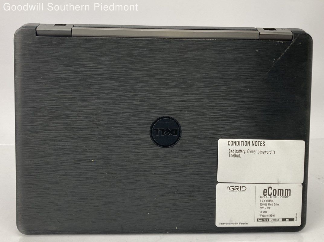Dell Latitude E5440 Core i5-4310U 2GHz 4Gb RAM 320Gb HDD – Tested