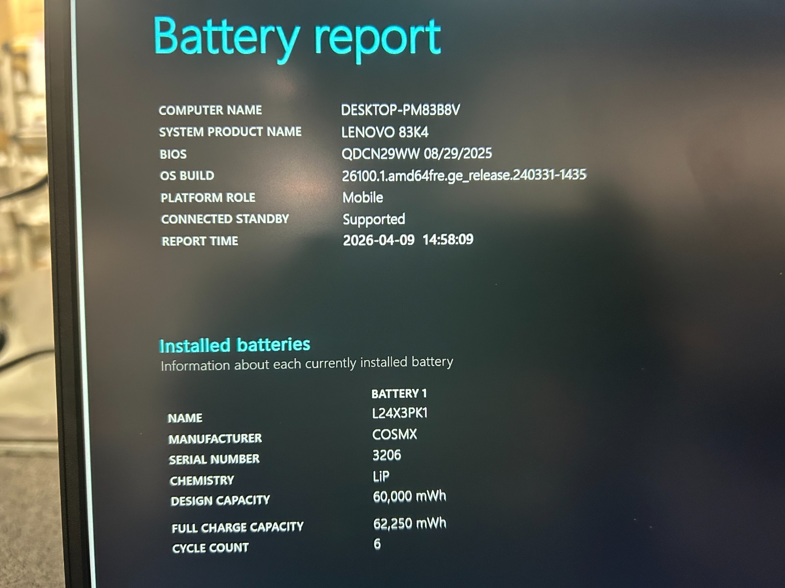 Lenovo Slim 3 15IRH10R, Intel Core 5 210H, 2.20 GHz, 16 GB RAM, 1 TB NVMe SSD