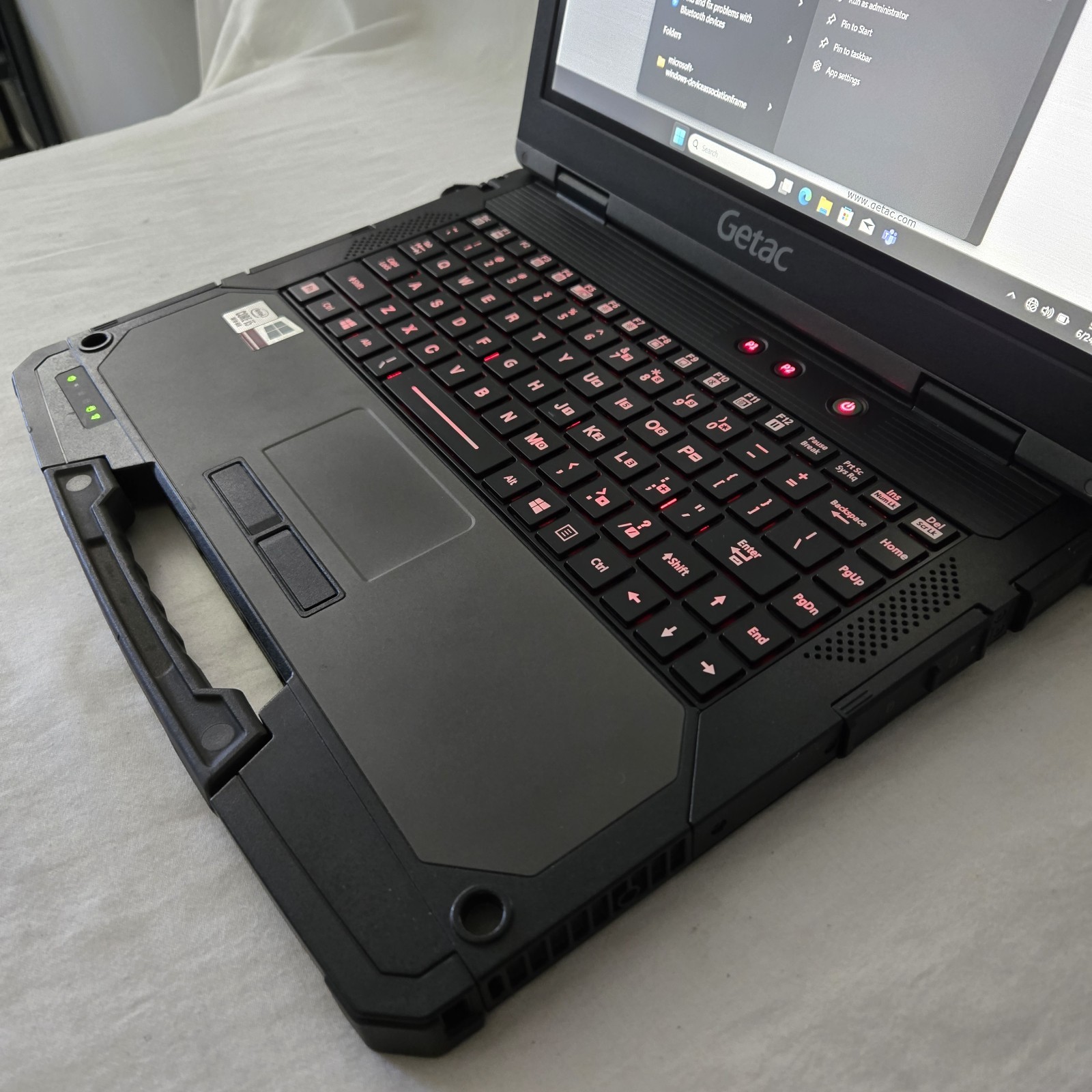 Getac B360 Rugged Laptop i5-10210U 256GB SSD 8GB RAM – 4G LTE – Win11 – Grade B+