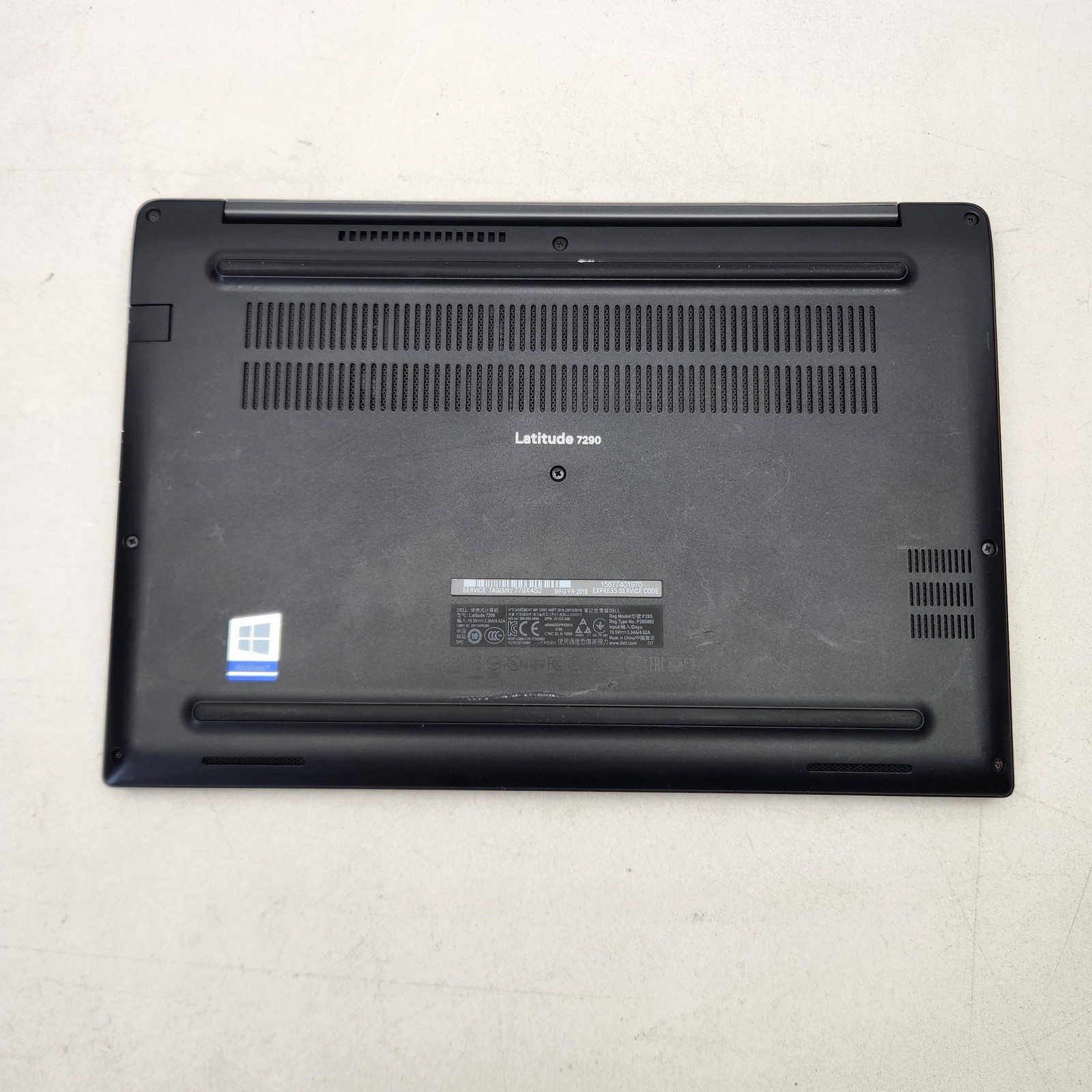 Dell Latitude 7290 12.5in Laptop i3 8th Gen 8GB 256GB SSD W11 – Good