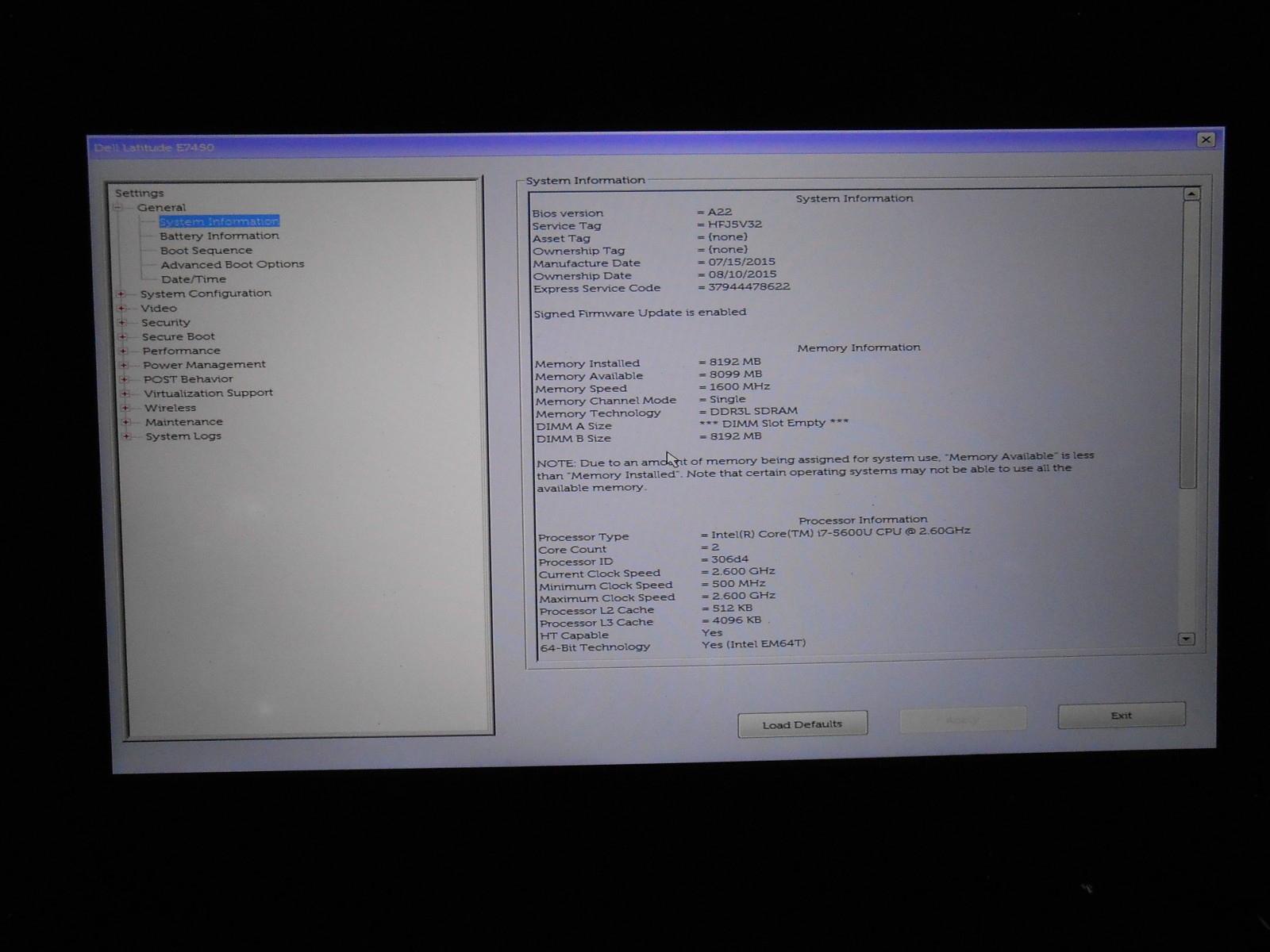 Dell Latitude E7450 Windows 7 Home Premium Activated Laptop