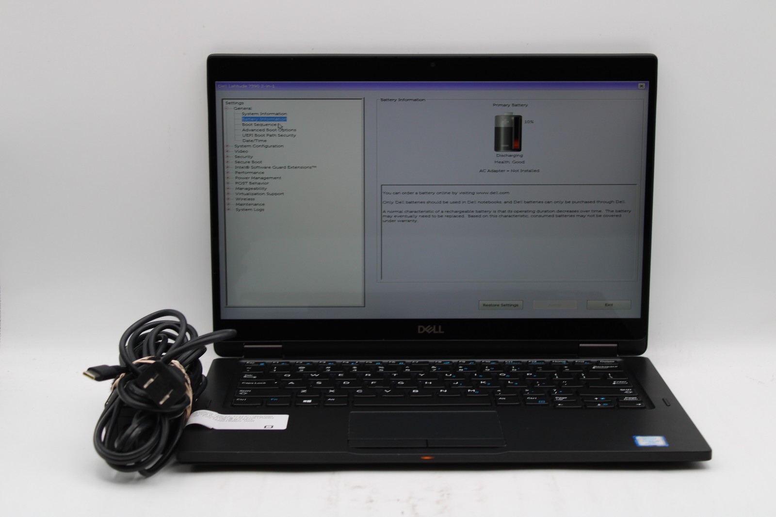 Dell Latitude 7390 Touch 2in1 _ i5-8350U @ 1.7 _ 8GB RAM _ 256GB SSD _ No OS
