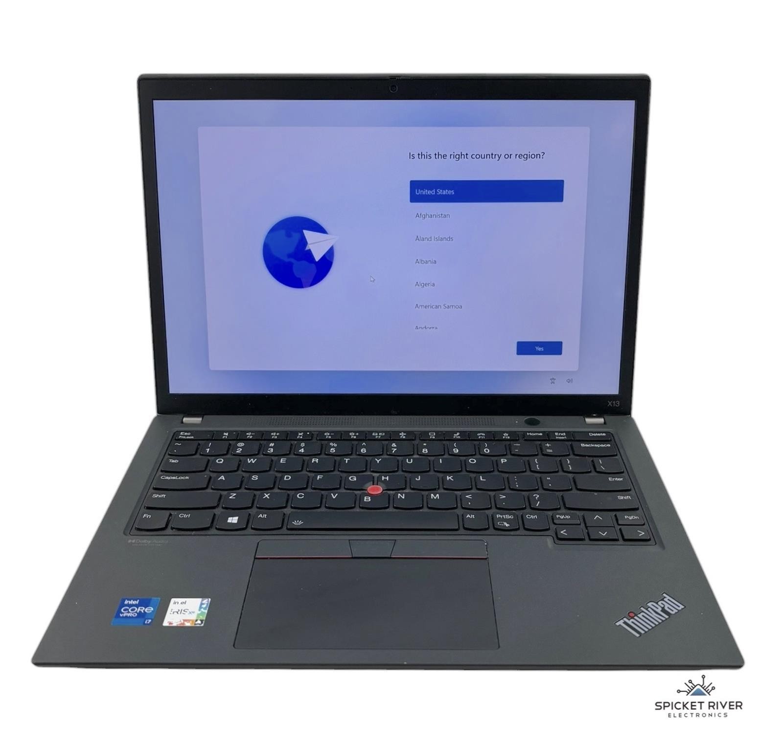 Lenovo ThinkPad X13 Gen 2i Quad Core i7-1185G7 3GHz 512GB SSD 16GB RAM Win11 Pro