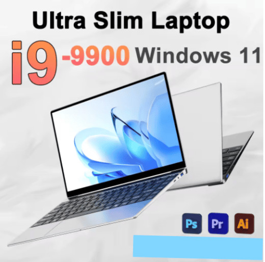14.1″ Laptop Intel Core i9-9900 16GB + 512GB, Gaming, Windows 11 Pro 1920*1080
