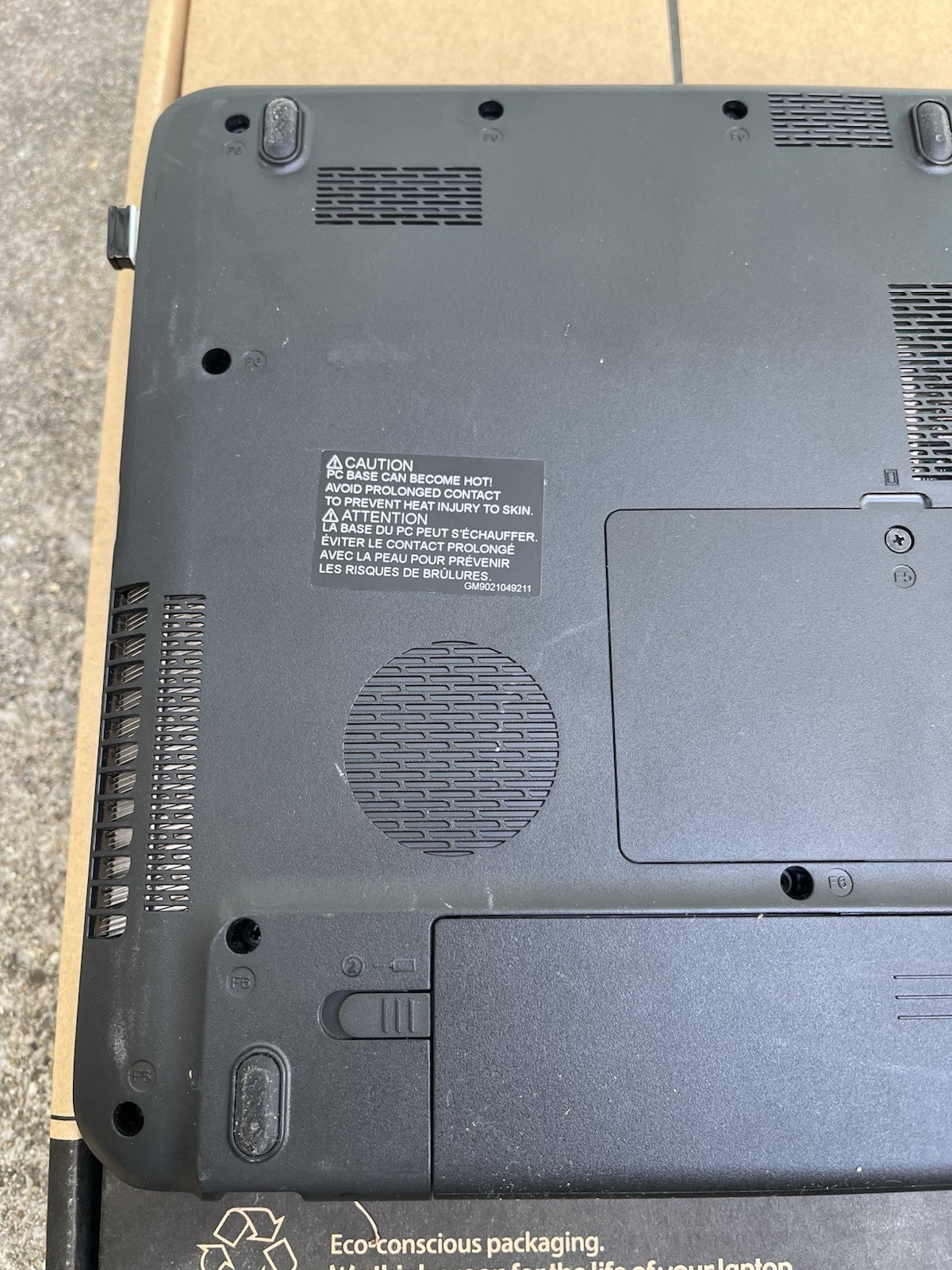 Toshiba Satellite Pro C650 S5202 Laptop 15.6″ Intel Core Processor C655D
