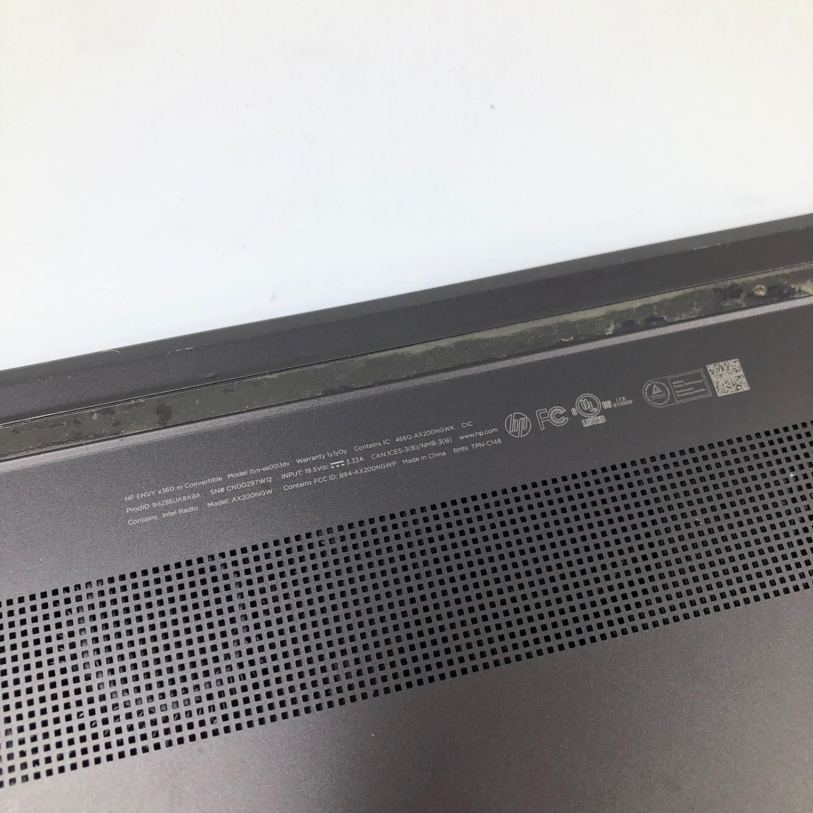 HP ENVY 15M-EE0013DX | AMD RYZEN 5 4500U | 256GB | 8GB | Win 10