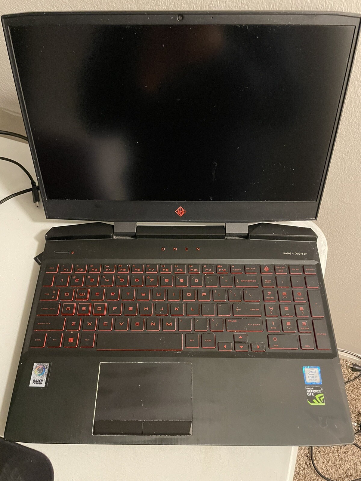 HP – OMEN 15.6″ Gaming Laptop-Intel Core i7- 12GB Memory-NVIDIA GeForce GTX 1050