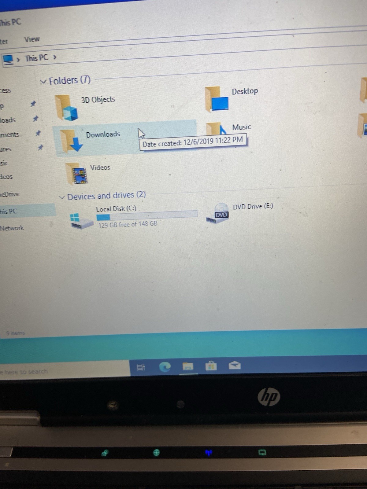 HP EliteBook 8440P Intel i5-M520 2.4GHz 4GB 160GB HD NO COVER , NO BATTERY AS IS