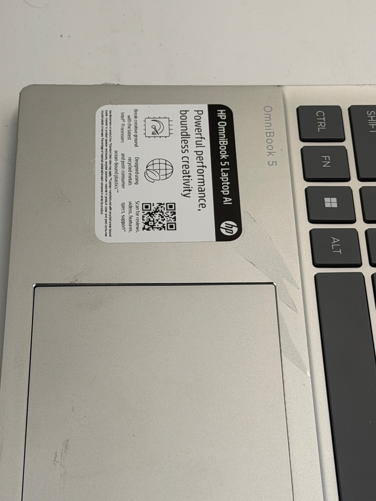 HP Pavilion 16-af1987NR Laptop Intel Core Ultra 7 155U 16GB Ram NO HD/OS (FL)
