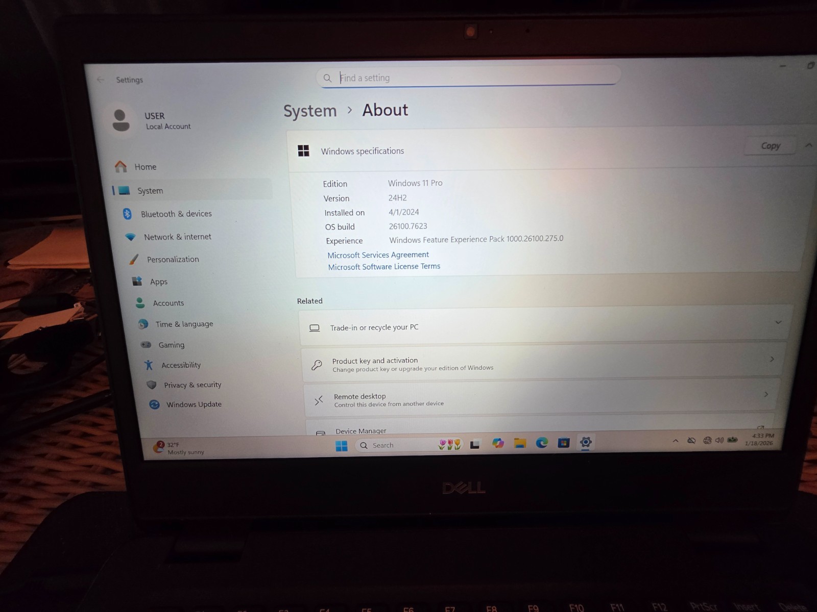 Dell Latitude 3400 14” HD Laptop Core i5 16GB RAM 256GB SSD Windows 11 PC WiFi