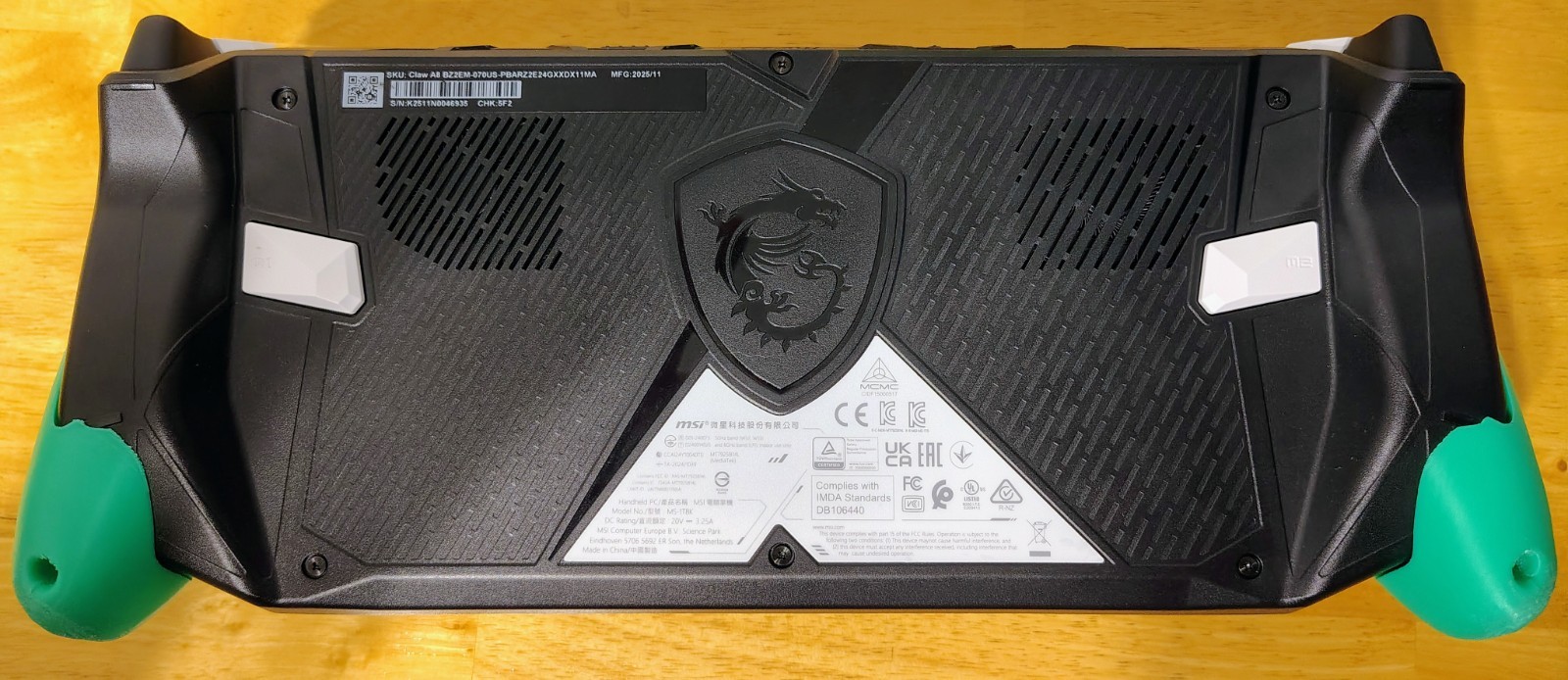 MSI Claw A8 BZ2EM Ryzen Z2 Extreme White 2TB SSD Bazzite OS