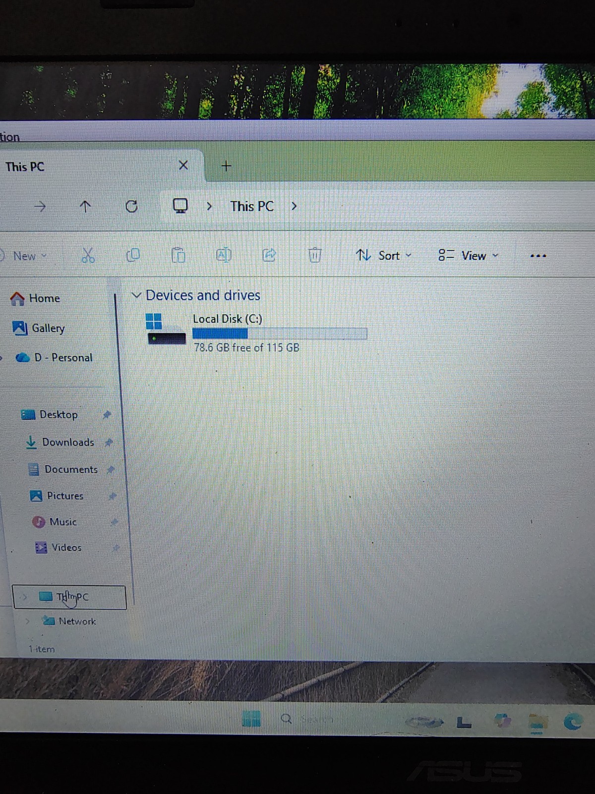 ASUS E410KA 240gb Internal Emmc Windows 11! And Charger