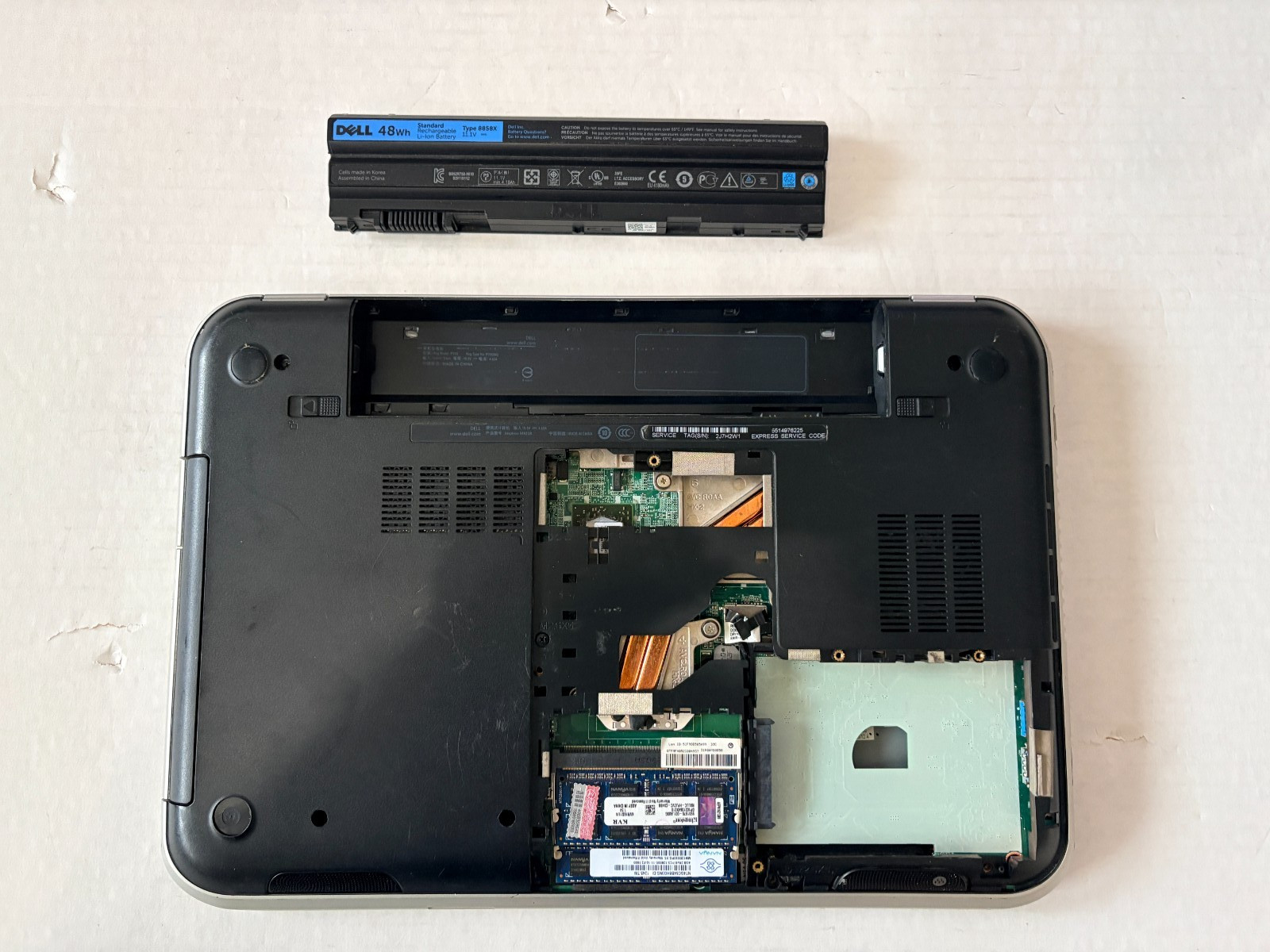 Dell Inspiron M421R AMD A8-4500M 8GB RAM Untested For Parts Only