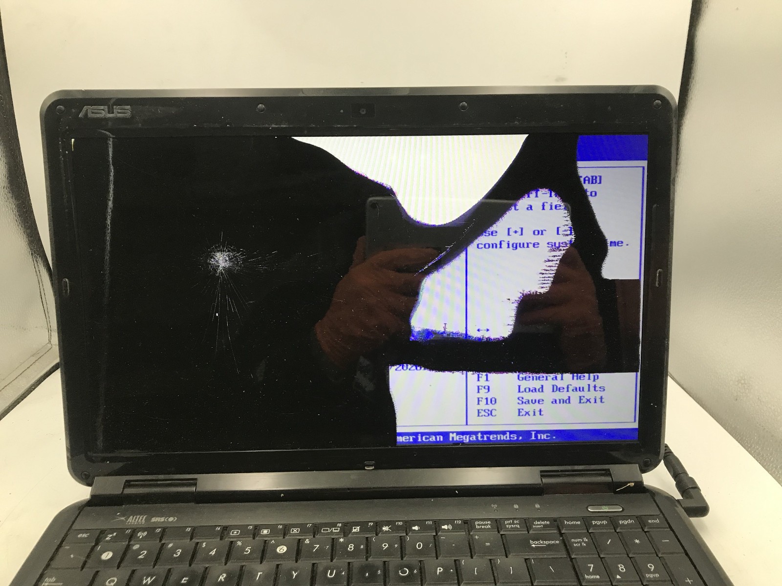 ASUS K50I NOTEBOOK – FOR PARTS/REPAIR – INTEL PENTIUM T4400 – 3GB RAM – READ -BB