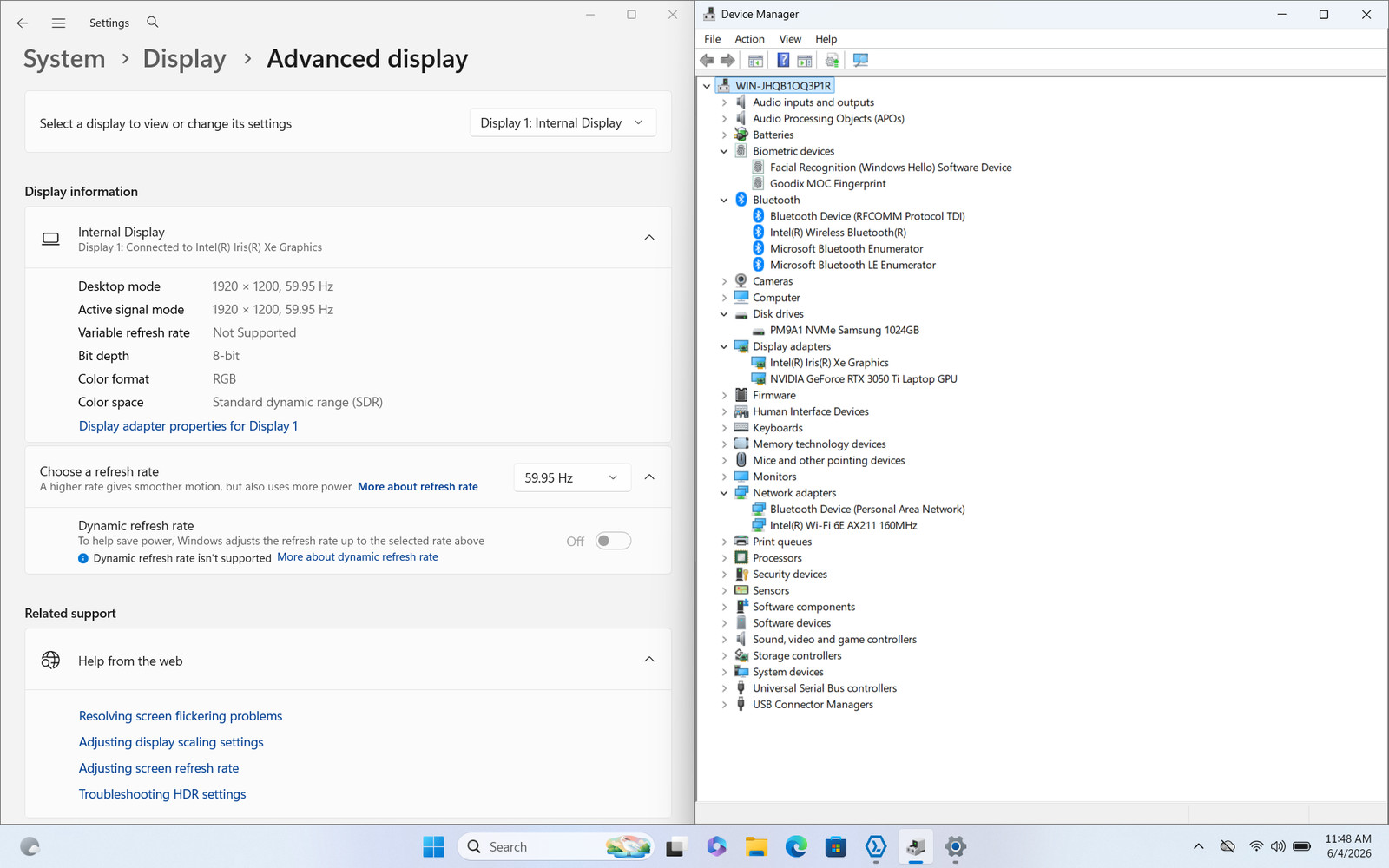 Dell XPS 15 9520 15.6″ FHD+ I7-12700H 1TB SSD 32GB W11P RTX 3050 Ti IRCam