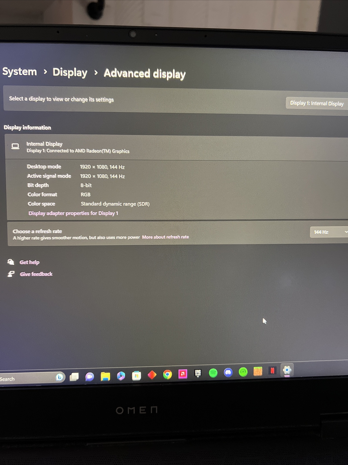 HP Omen – 15.6″ Gaming Laptop – AMD Ryzen 7 – 16gb Memory – RTX 3060 – 512gb SSD