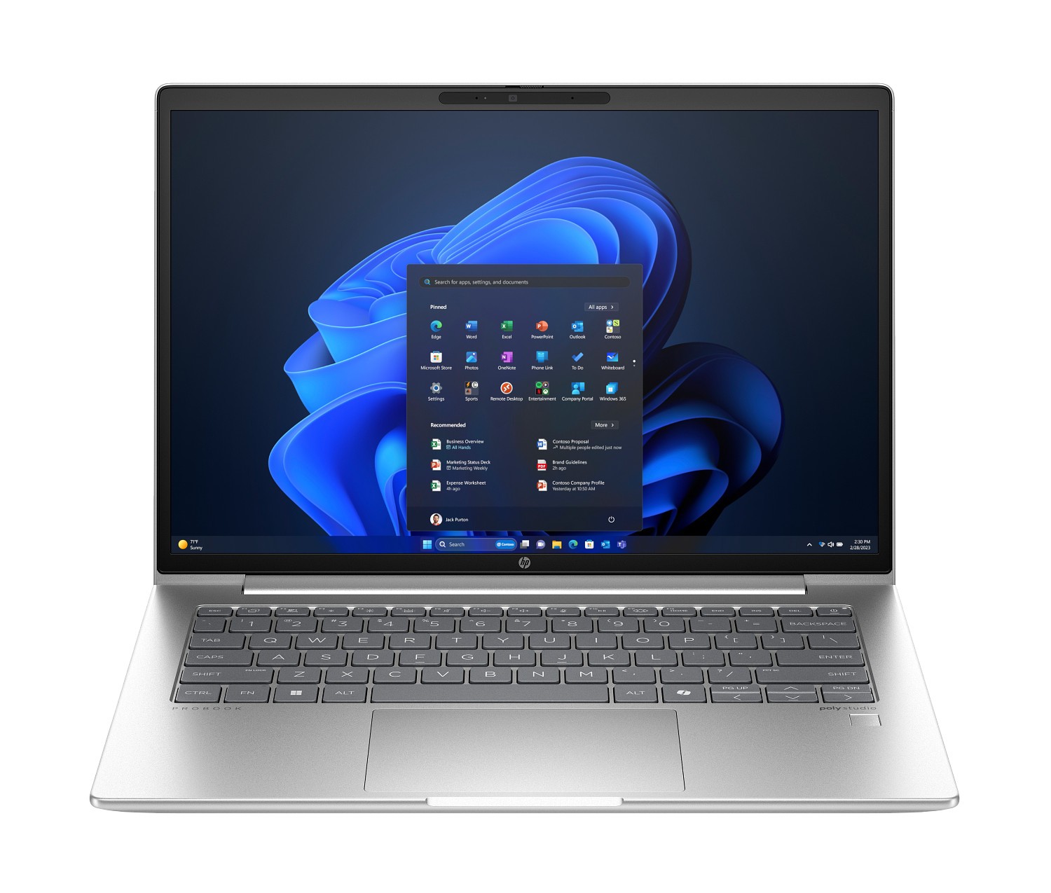 HP ProBook 440 G11 14″ WUXGA Ultra7 -155U 1.70GHz 16GB 512GB SSD W11 Laptop, SL