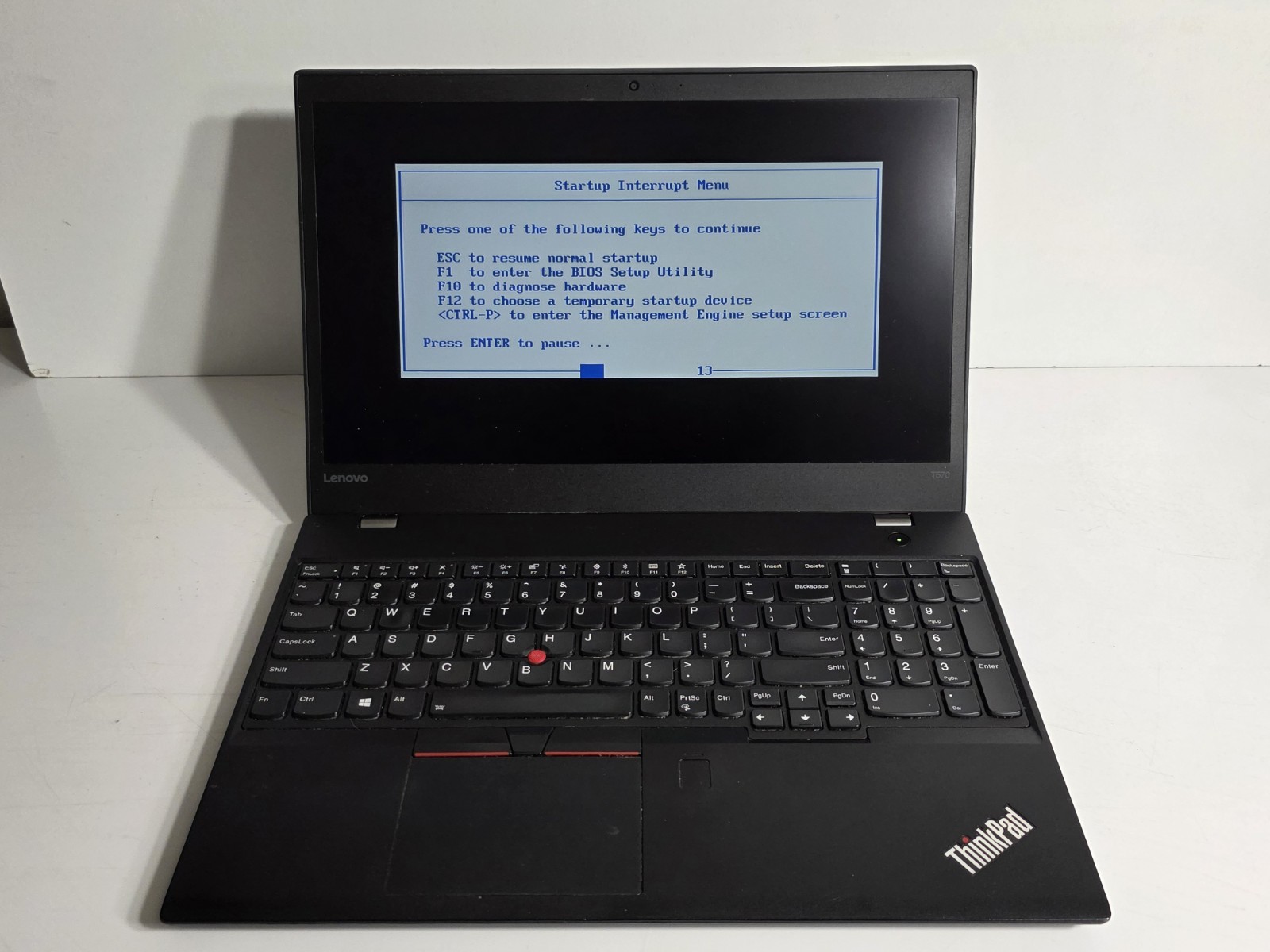 Lenovo ThinkPad T570 15.6″ FHD i5-6300U 16GB Not Working – For Parts