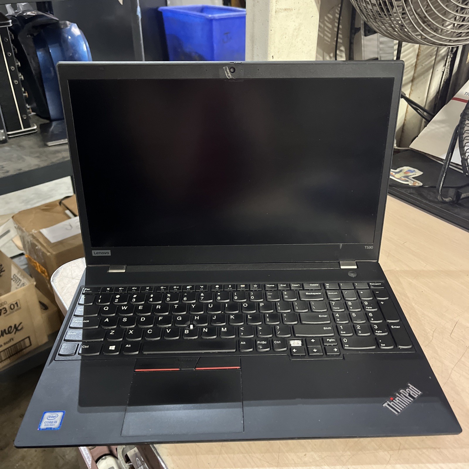 LENOVO THINKPAD T590 INTEL CORE I5 8TH GEN 8GB RAM NO HD