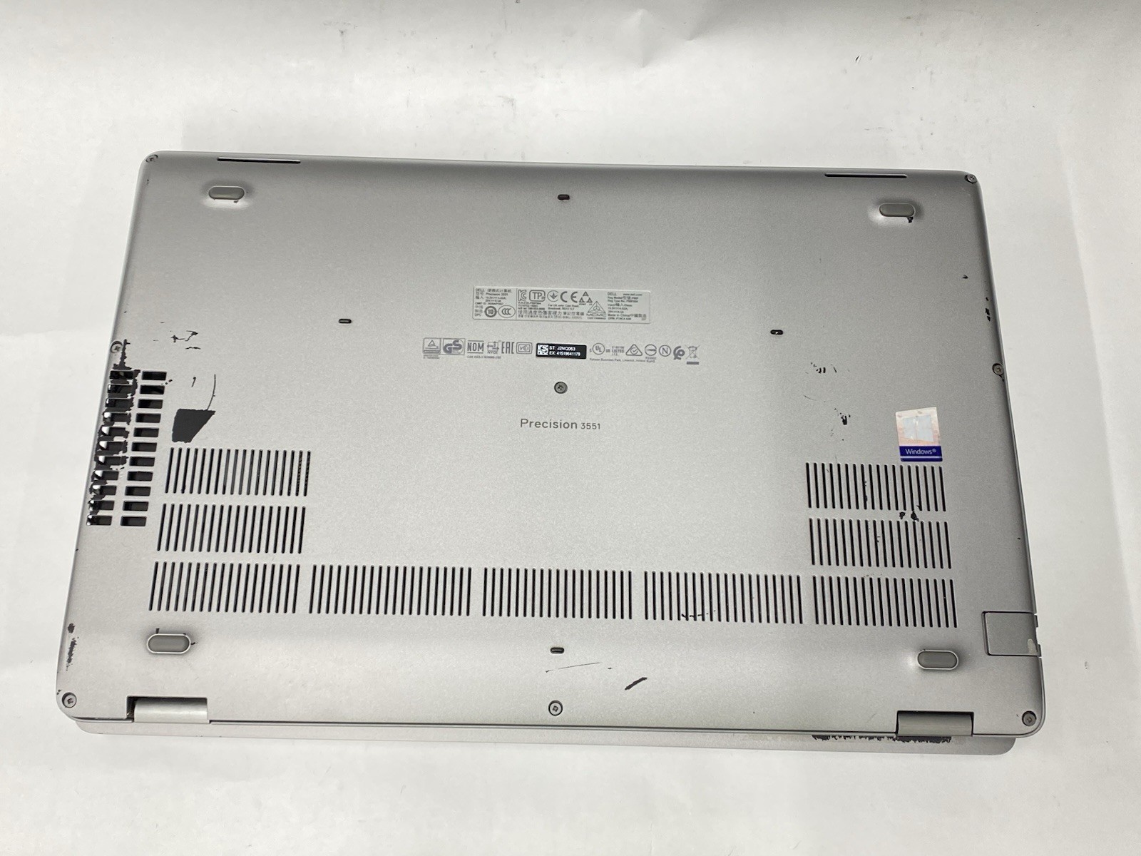 Lot of (4) Dell Precision 3551 – FHD – i7-10850H – No RAM/SSD/OS – READ