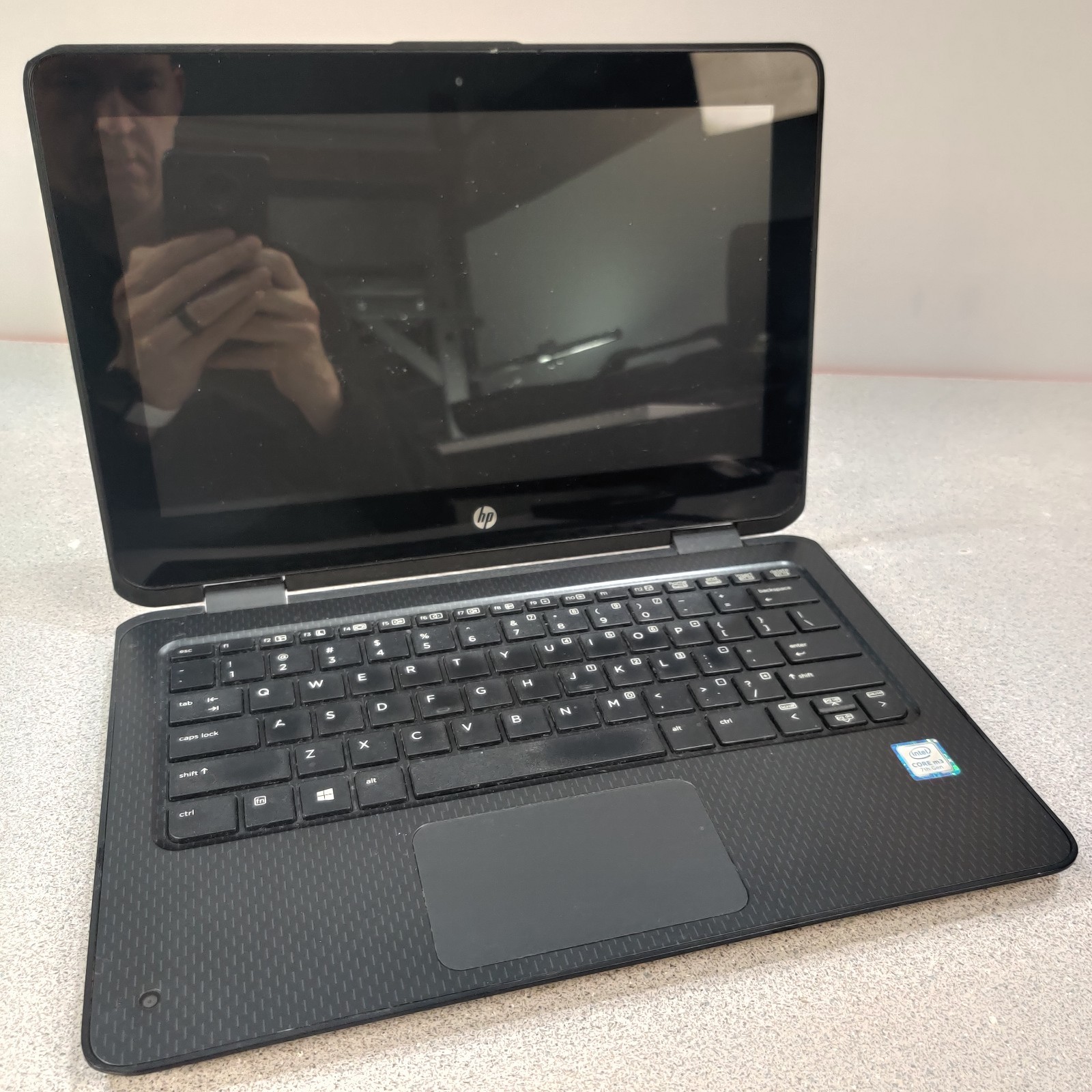 HP ProBook x360 11 G2 EE, Core-m3-7Y30 4GB RAM NO SSD/OS/AC FOR PARTS *READ
