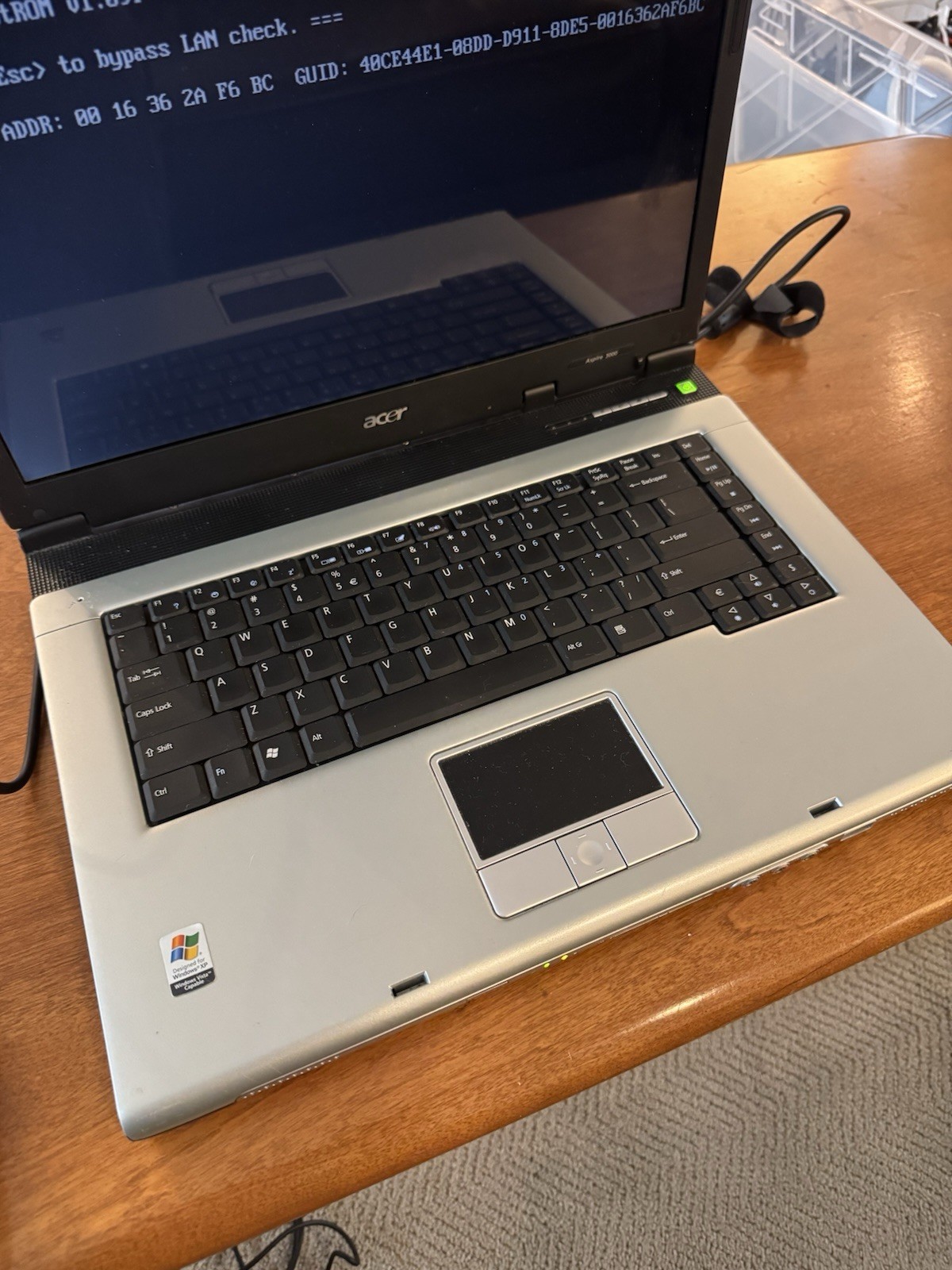 Acer Aspire 3000 Series Laptop 3004WLMi No Operating System