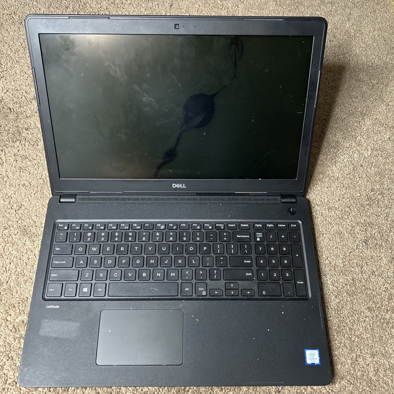 DELL LATITUDE 3580 Laptop w/Core i3-7100U 2.40 GHZ + 8 GB