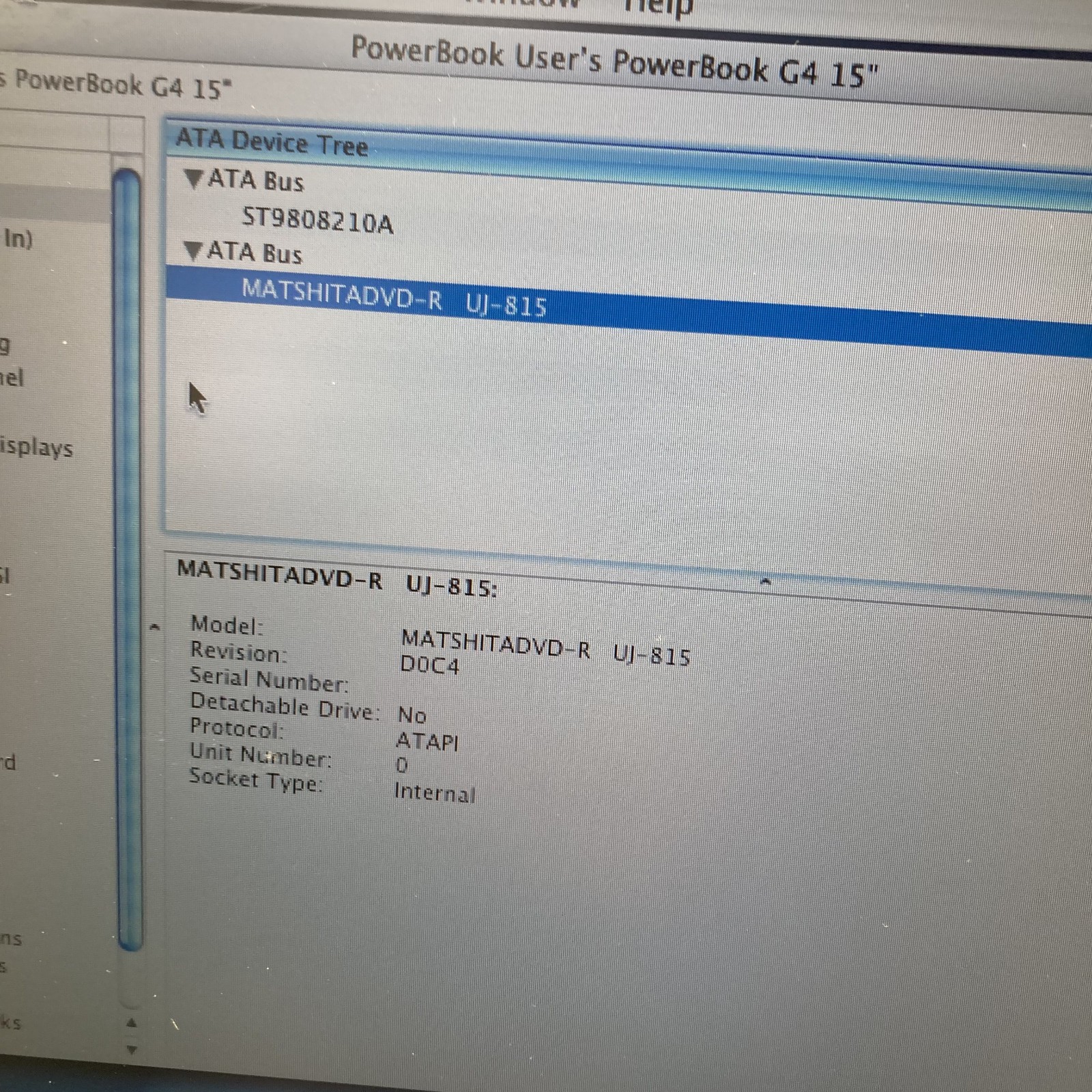 Vintage Apple PowerBook G4 Titanium M5884 Screen Issues Mac OS X 10.4