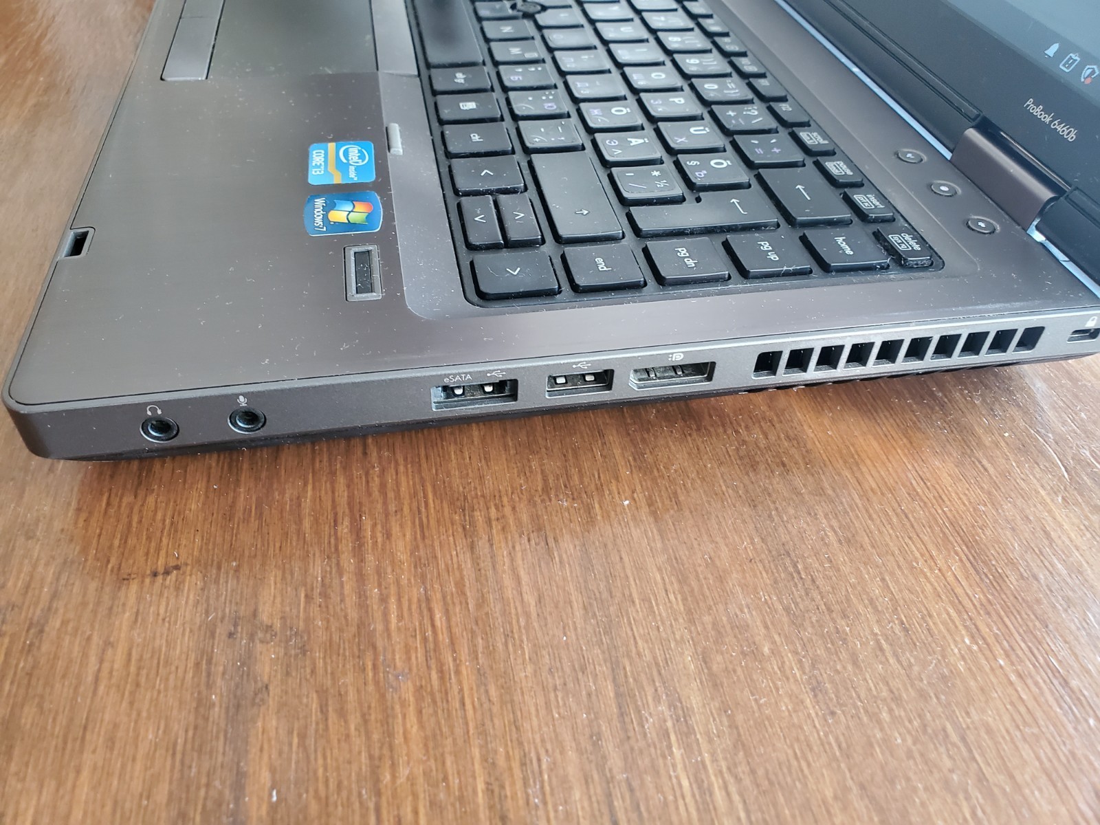 HP Probook 6460b Laptop – i3-2310M, 64gb SSD, 8gb RAM.