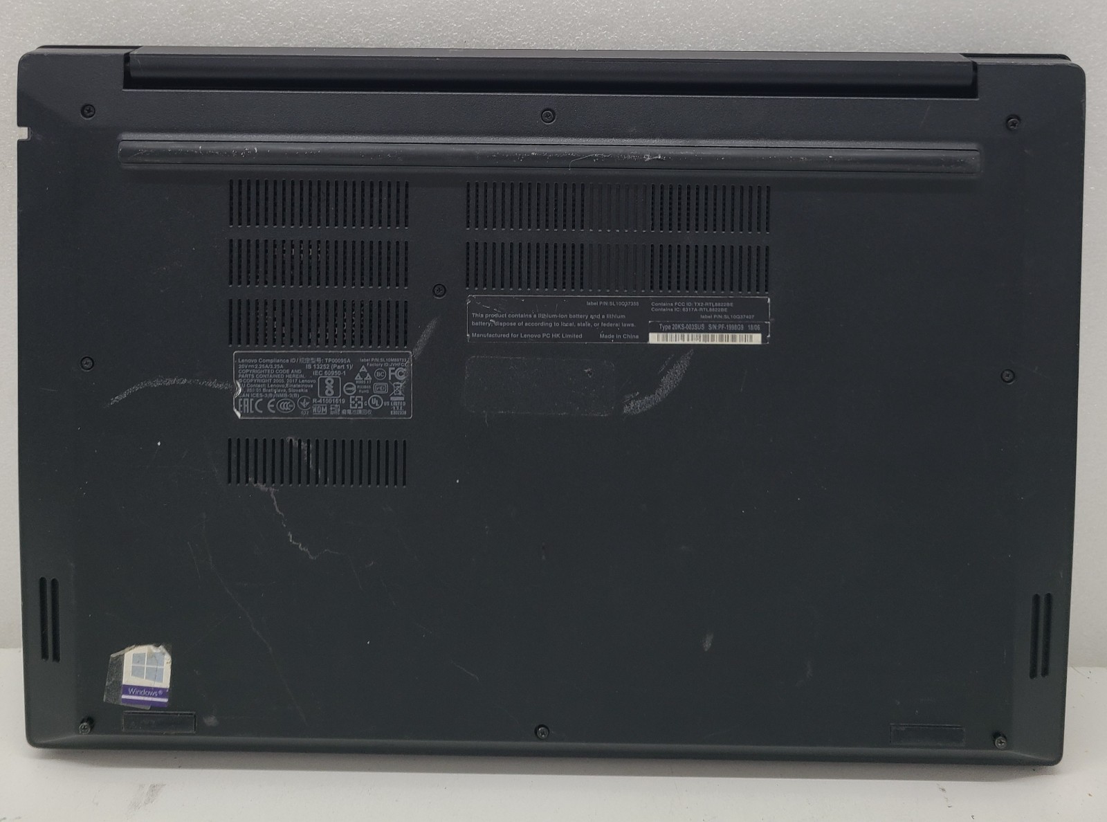 Lenovo ThinkPad E580 15.6″ Laptop Intel Core i5 8th Gen NO RAM/HD/OS/POWER (FL)