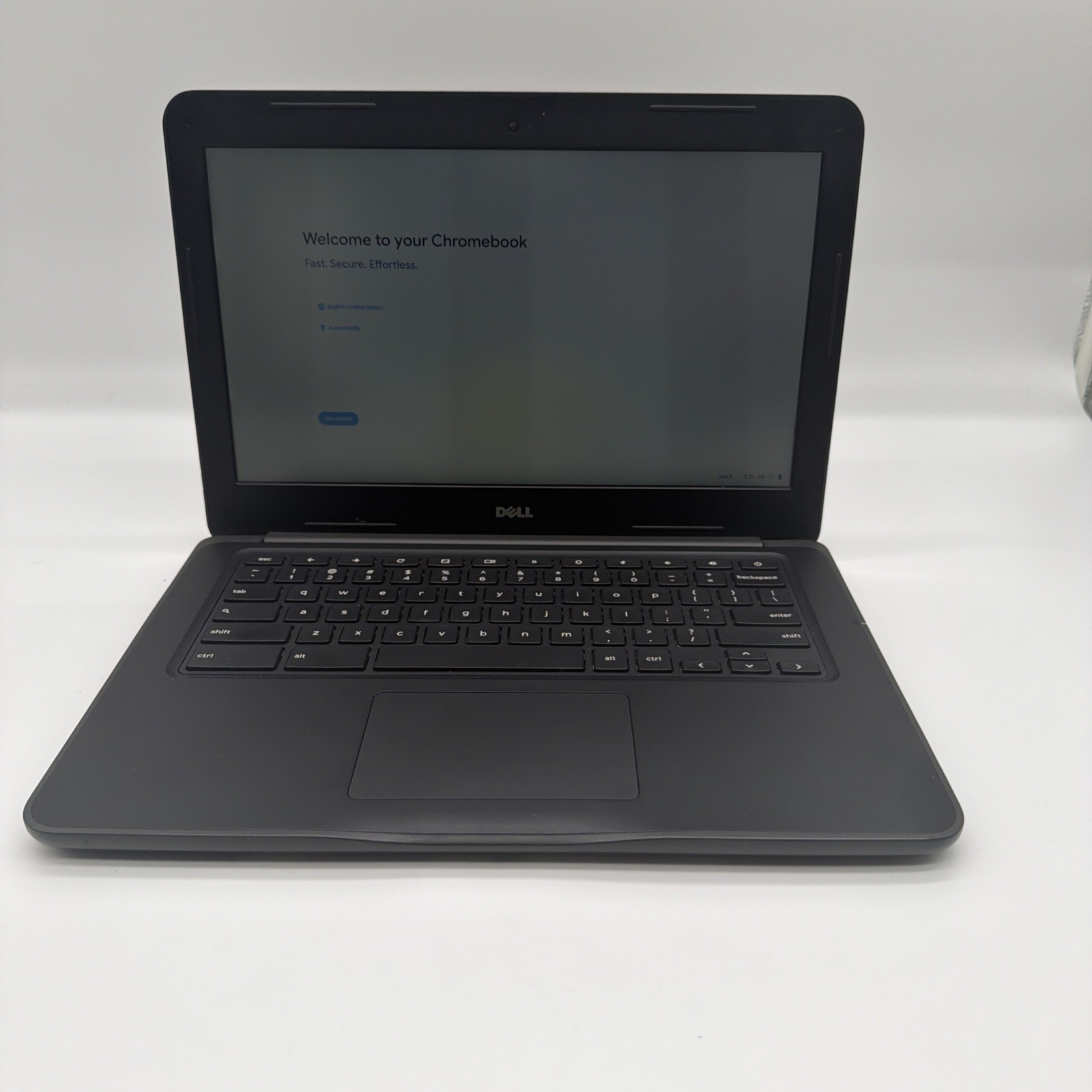 Dell Chromebook 13′ 3380 (P80G002) 4GB 16GB Black Good Condition