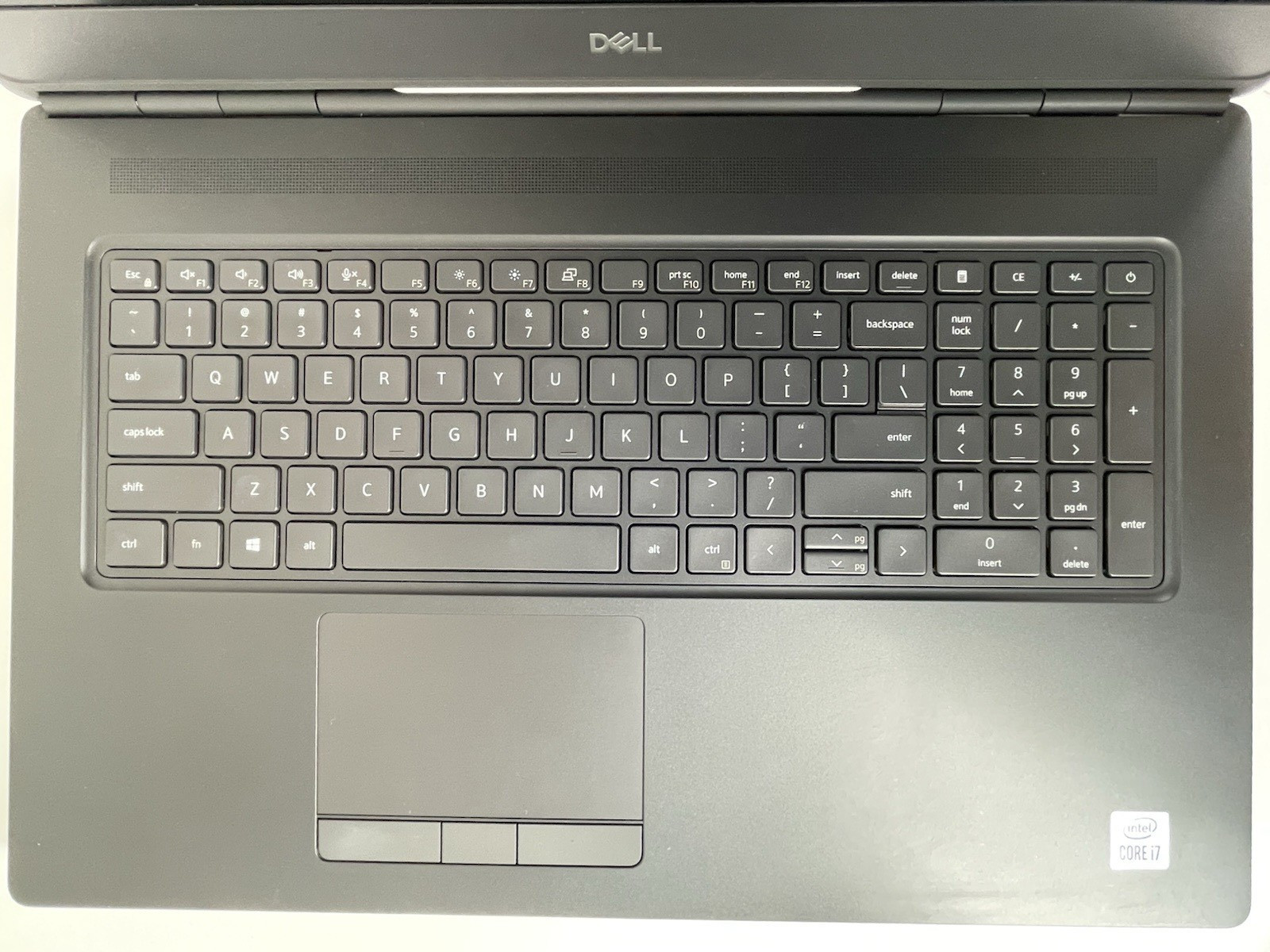 NoCamera Config DELL Precision 7750 i7-10750H 32GB RAM 512GB SSD Quadro RTX 3000