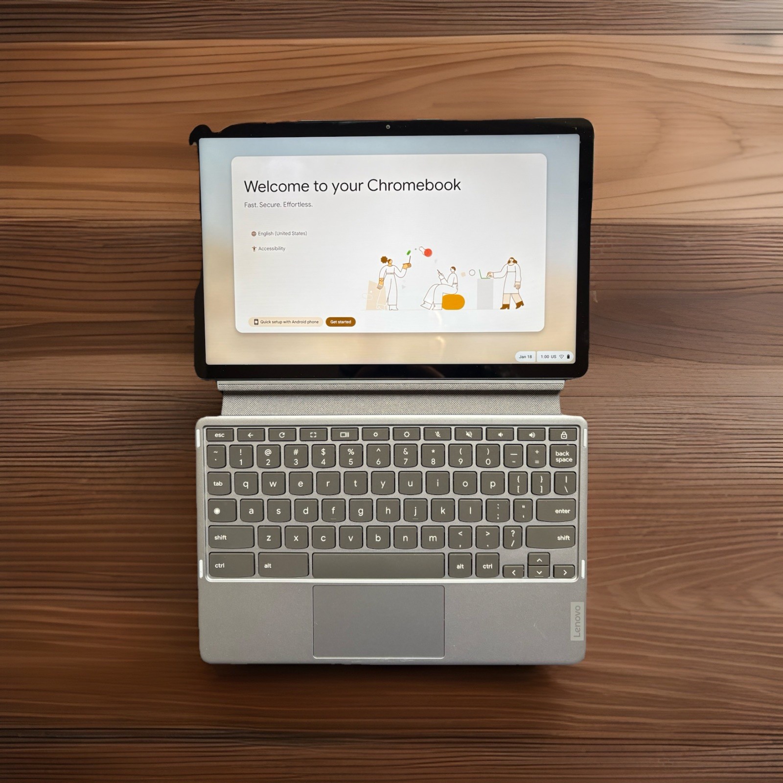 Lenovo Ideapad Duet 3 Chromebook 11” (2000×1000) Touch 2 In 1 Tablet