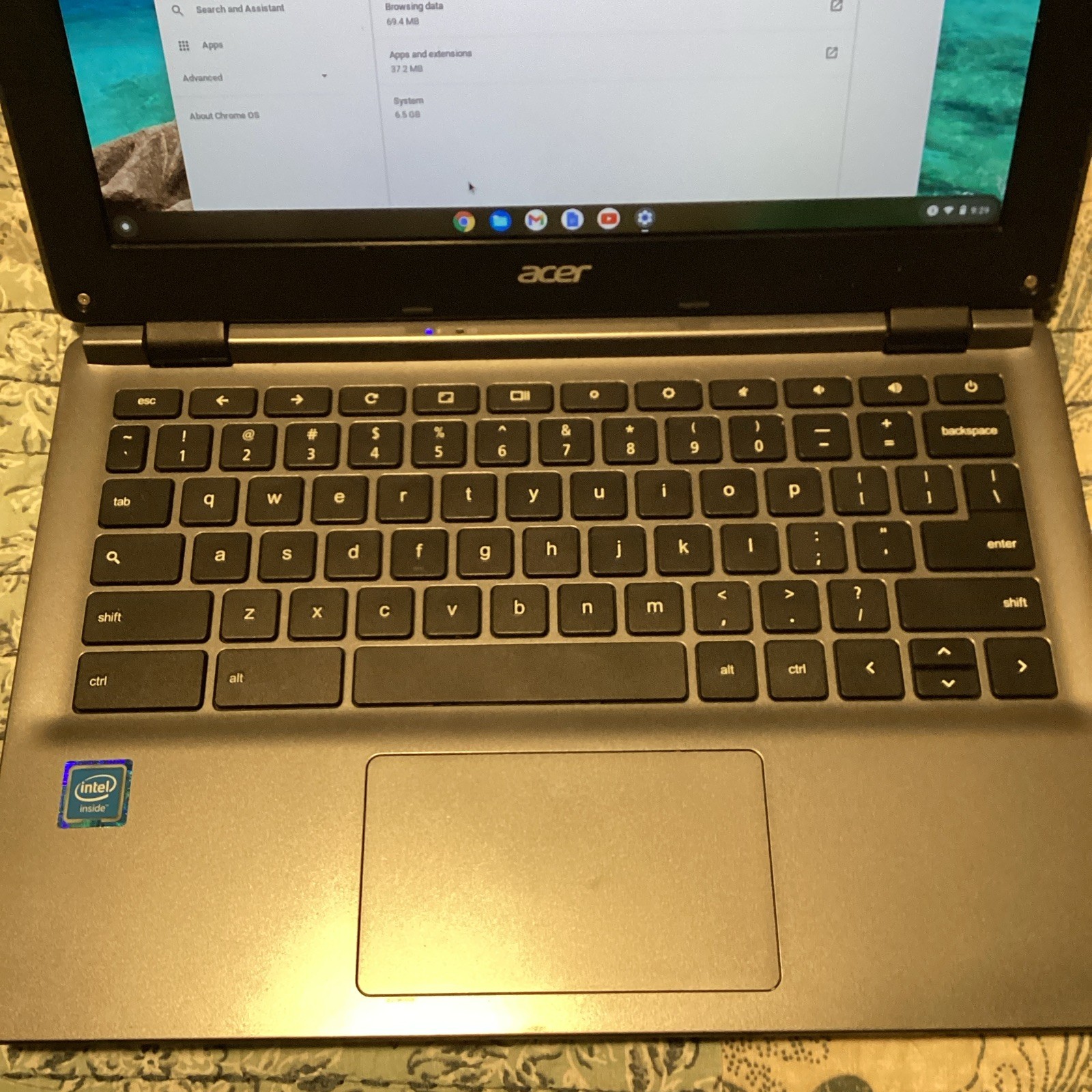 Acer Chromebook 11.6″ Intel Celeron 1.40GHz 2GB 16GB SSD Chrome OS Black