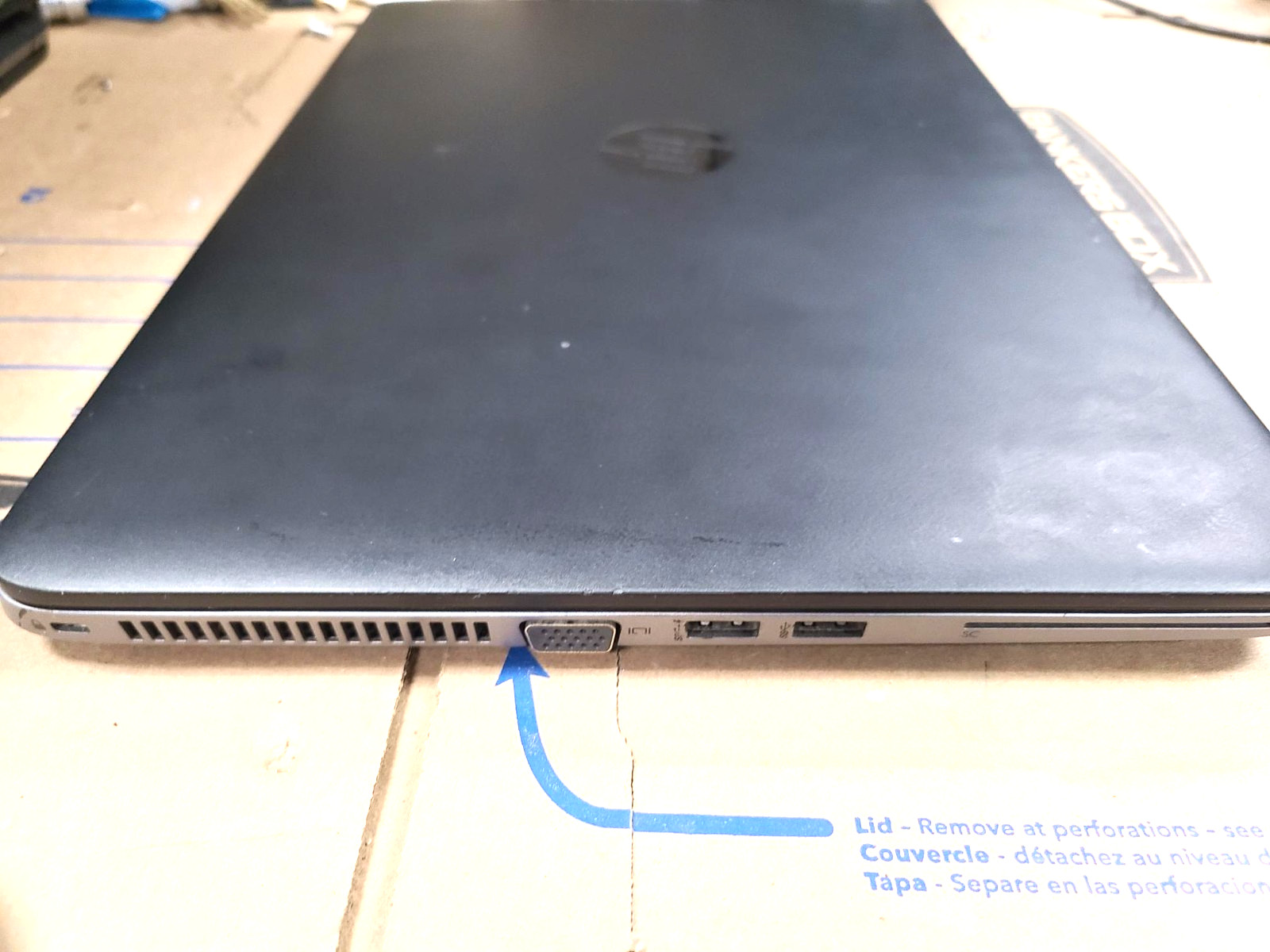 HP EliteBook 850 G2 i5-5200u 2.2GHz 4GB 15.6″ – Nice screen, boots