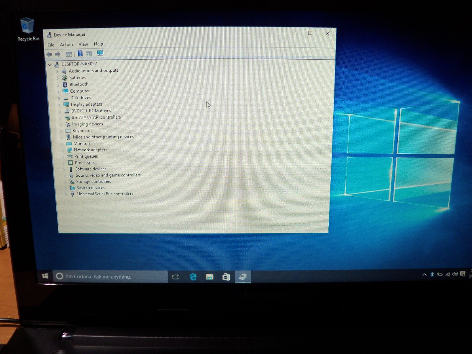 LENOVO G50-80 LAPTOP WINDOWS 10 HOME 6GB 500 GB HD BLUETOOTH DVD + POWER ADAPTER