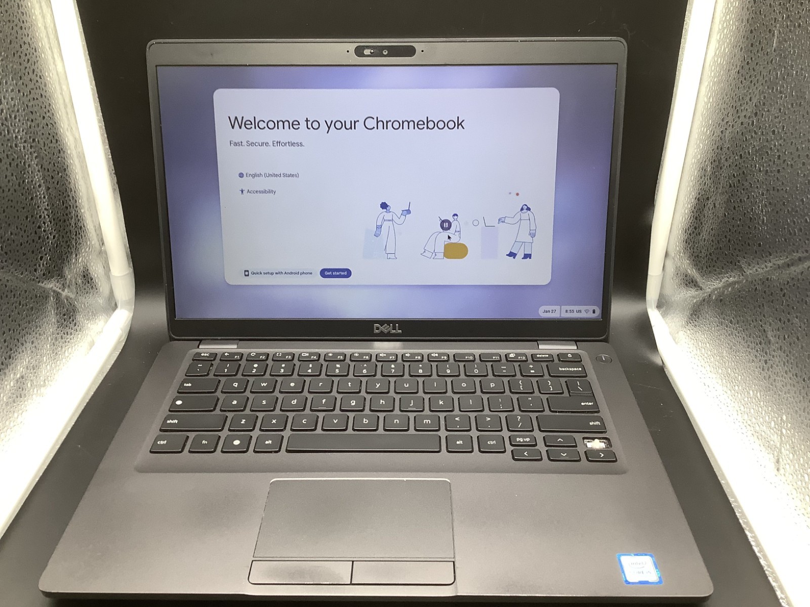 Dell Latitude 5400 14″ Chromebook Intel i5-8265U 4GB RAM 128GB eMMc Read Desc