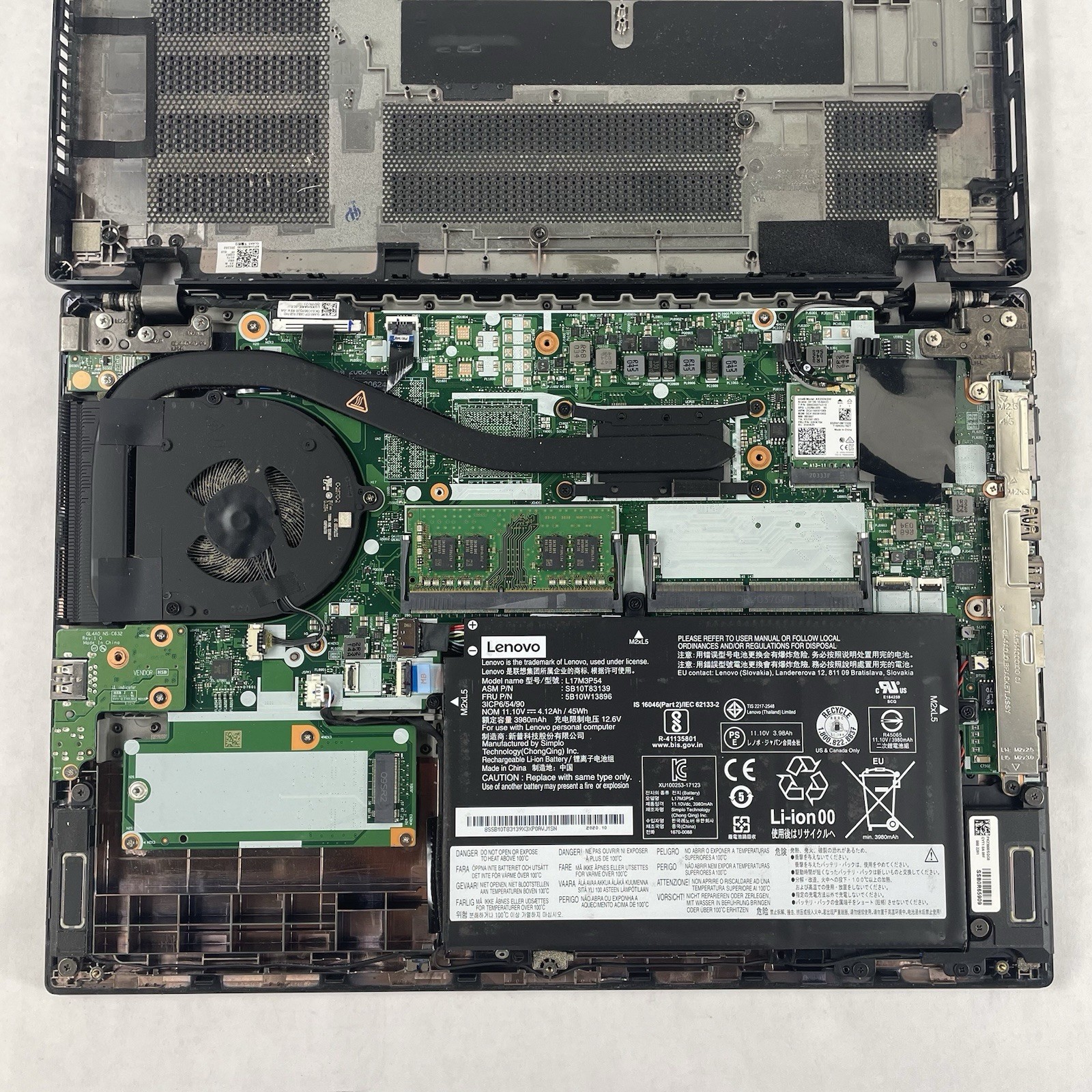 Lenovo ThinkPad L14 Gen 1 14″ i5-10210U 1.60 GHz 8 GB RAM No SSD/OS/AC