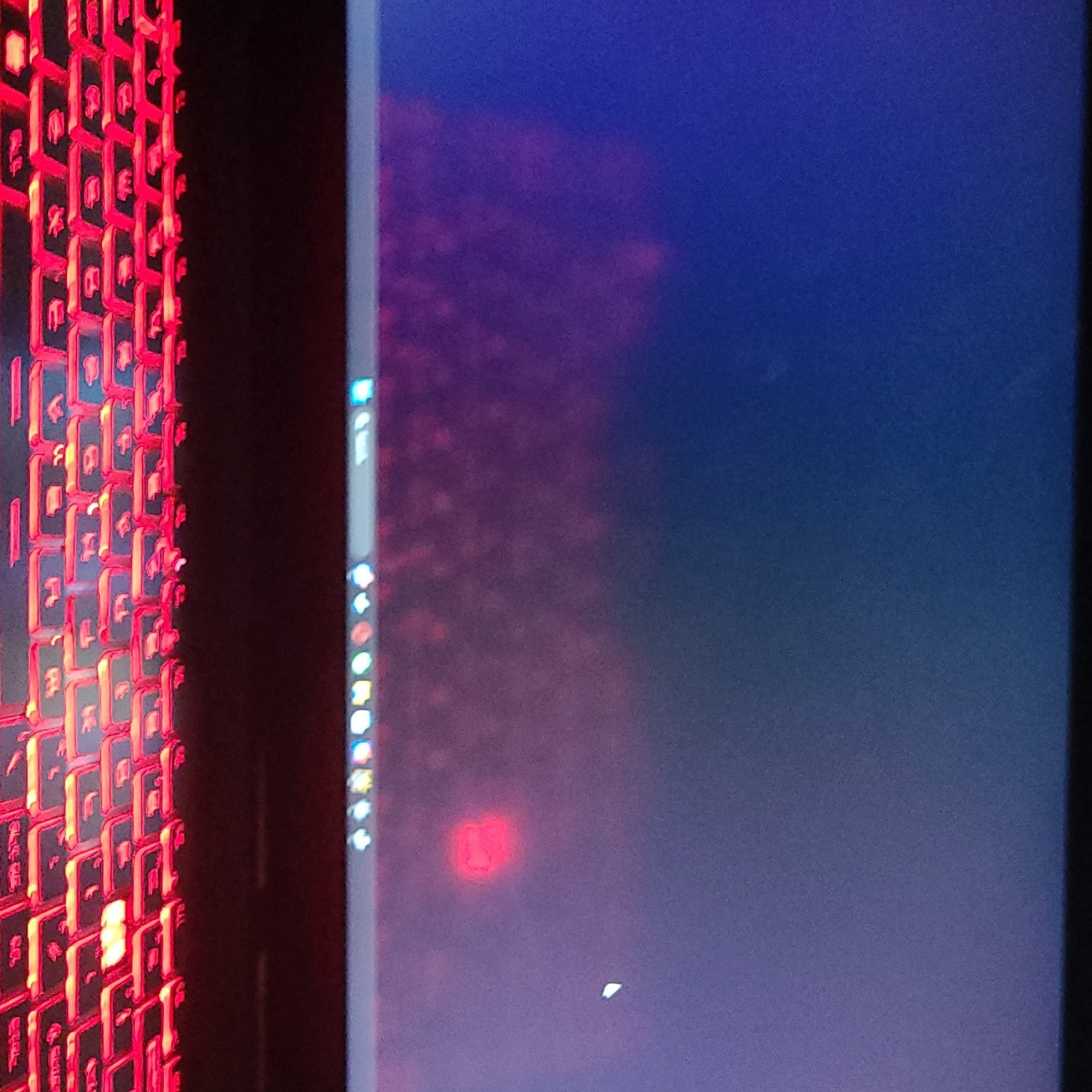 MSI GS Series Gaming Laptop Black Red Backlit Keyboard