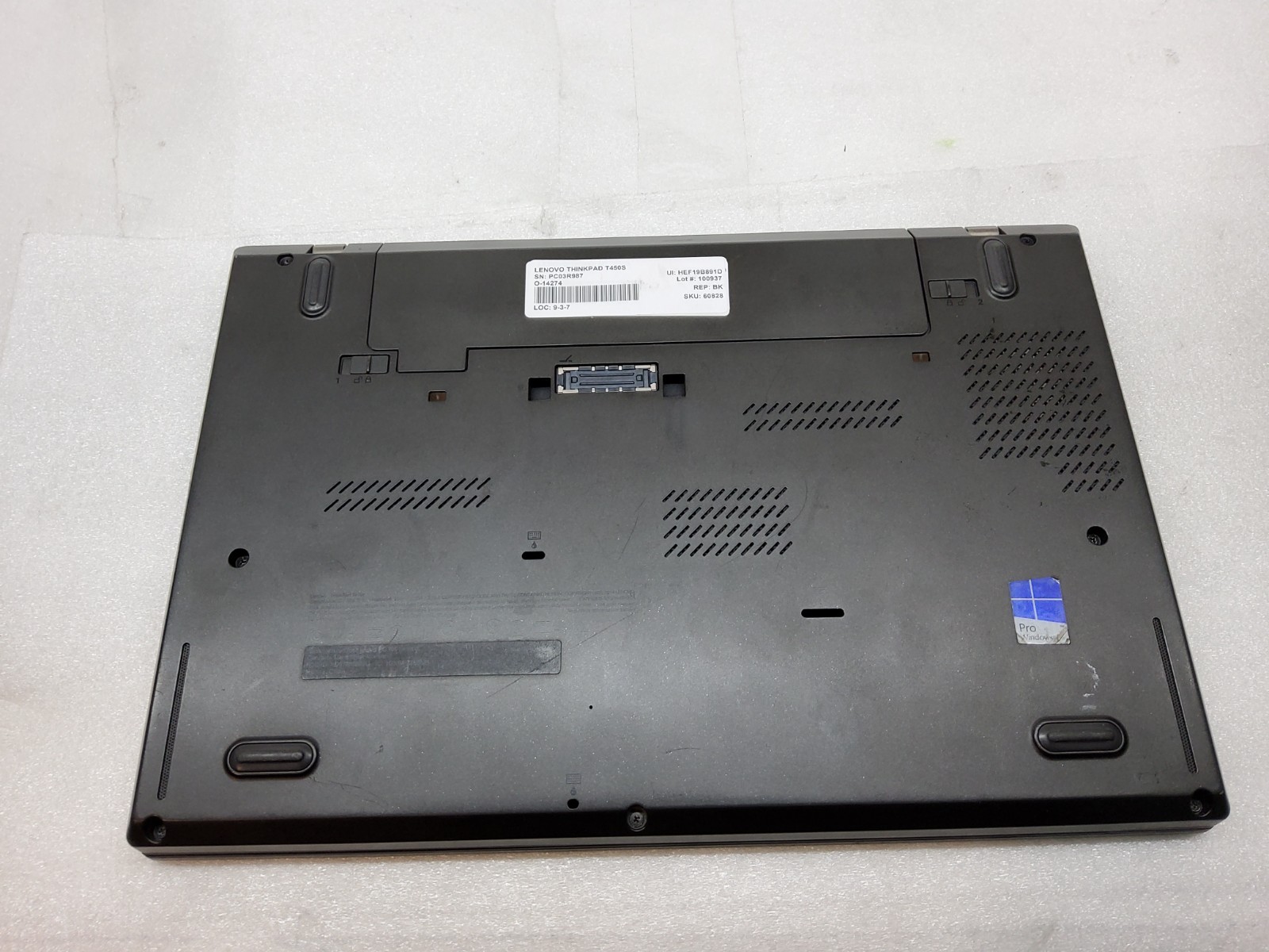 Lenovo ThinkPad T450s 14″ Laptop Intel Core i5-5300U 2.30GHz 8GB RAM No SSD/HDD