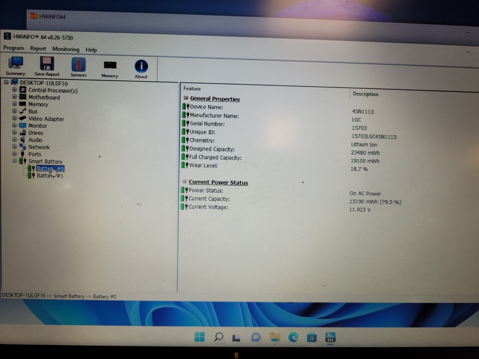 Lenovo ThinkPad T450s 14″ i5-5300u 2.3ghz 8gb ram 128gb ssd w11p USED PCOA83QD